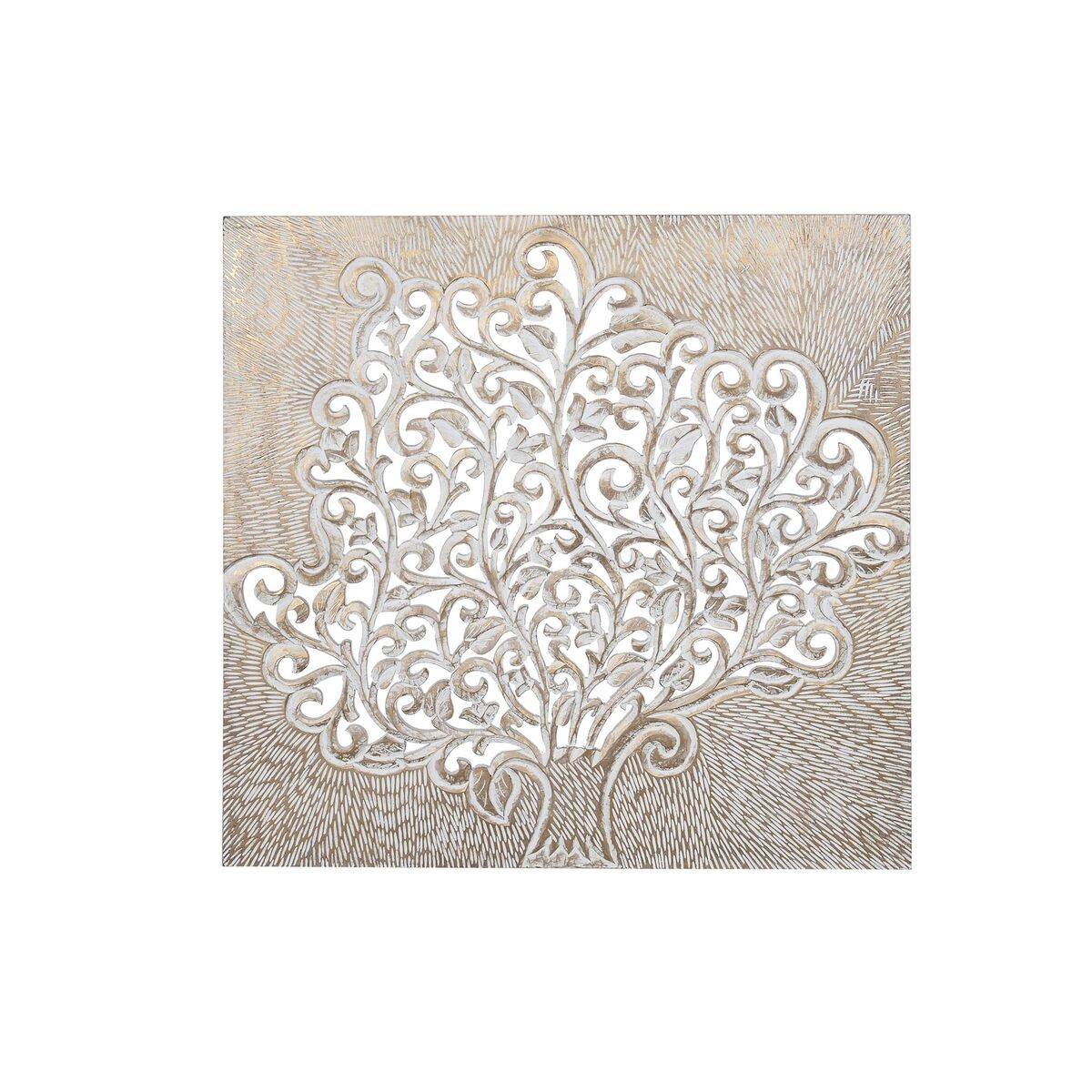 8424001994069 - Wanddekoration Baum MDF (120 x 4 x 120 cm)