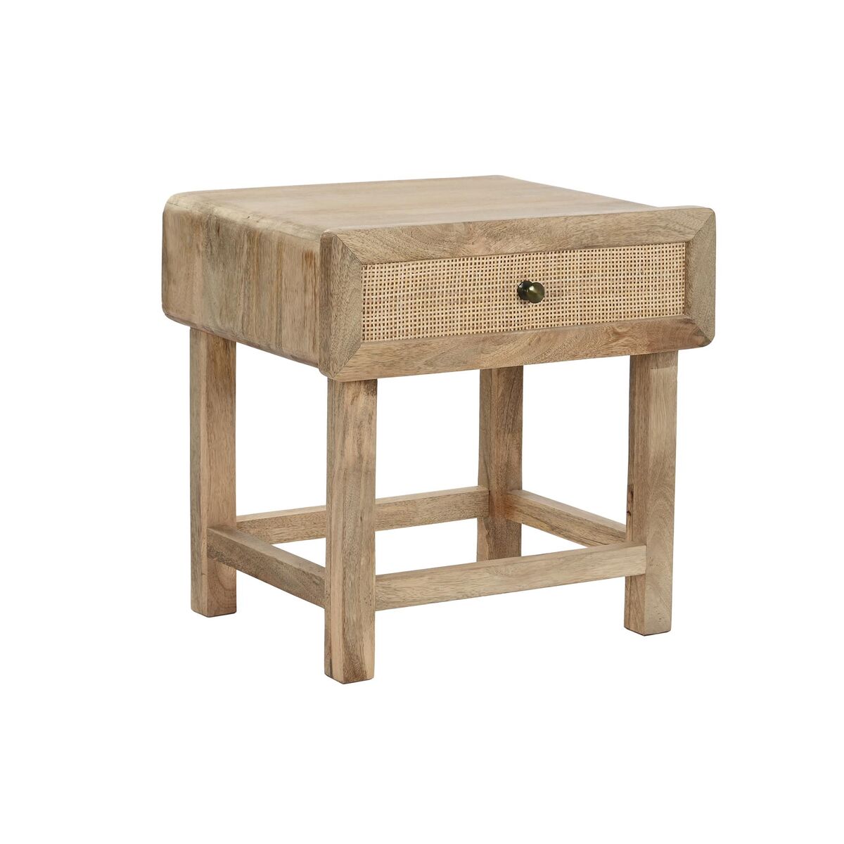 8424002001988 - Nachttisch Braun natürlich Mango-Holz 50 x 40 x 50 cm