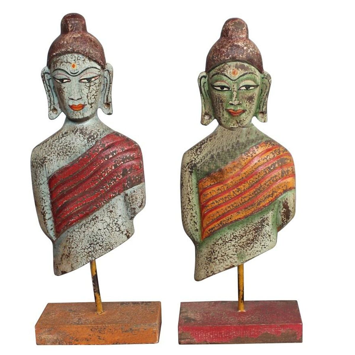 8424002019051 - Deko-Figur 18 x 9 x 47 cm Buddha Orientalisch (2 Stück)