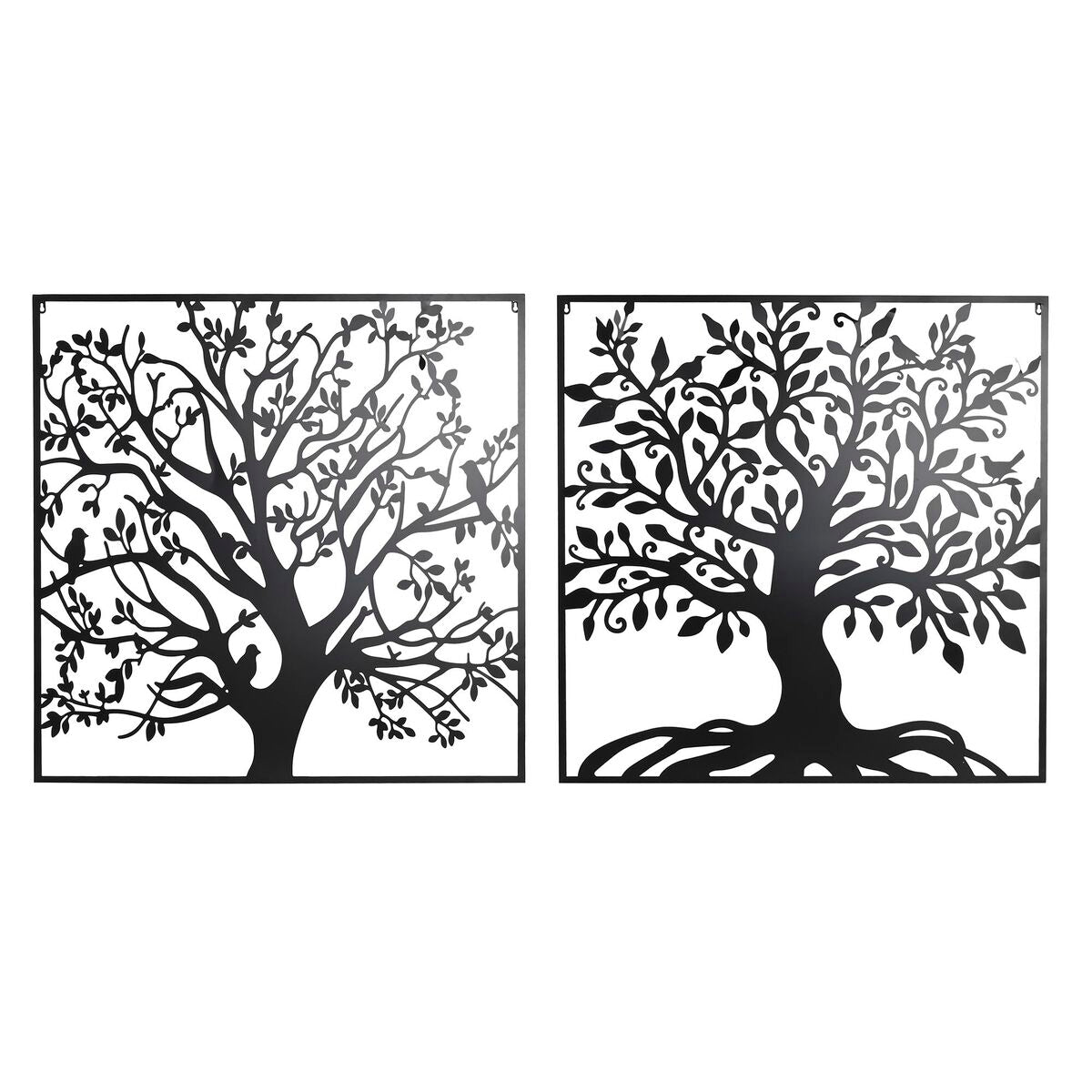 8424002019907 - Wanddekoration Baum Metall (98 x 1 x 98 cm) (2 Stück)