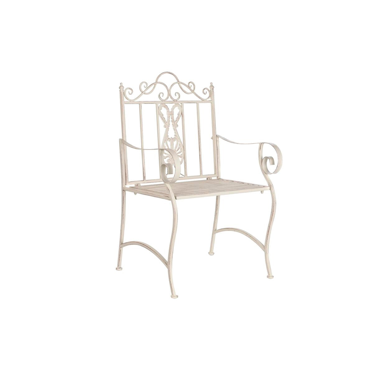 8424002022341 - Garden chair White Metal 635 x 52 x 98 cm 8424002022341 - Garden chair White Metal 635 x 52 x 98 cm