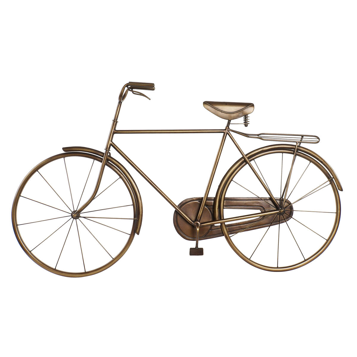 8424002023386 - Deko-Figur Gold Fahrrad Loft 108 x 8 x 63 cm