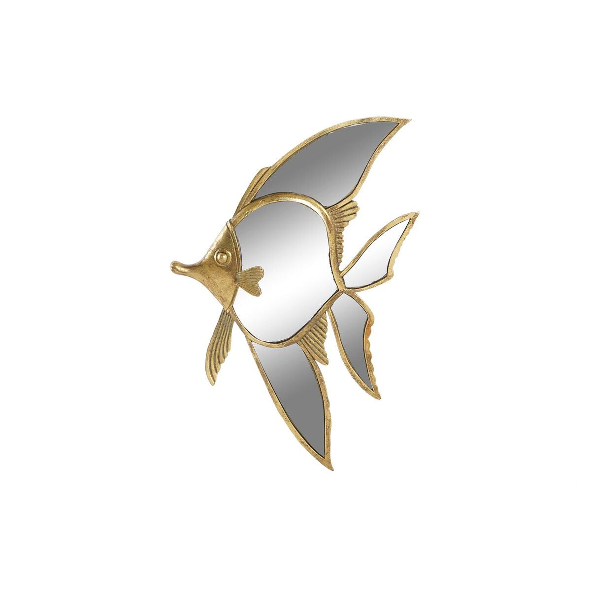 8424002034276 - Wanddekoration 25 x 3 x 38 cm Gold Fisch 8424002034276 - Wanddekoration 25 x 3 x 38 cm Gold Fisch