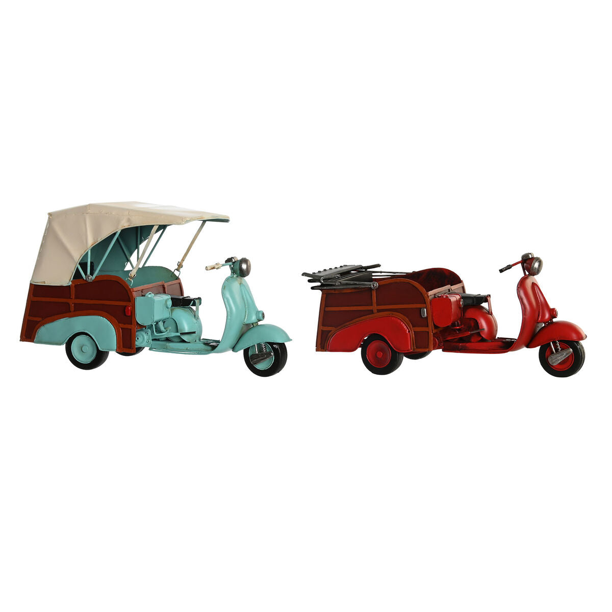 8424002046989 - Deko-Figur Blau Rot Vintage 38 x 16 x 22 cm (2 Stück) 8424002046989 - Deko-Figur Blau Rot Vintage 38 x 16 x 22 cm (2 Stück)