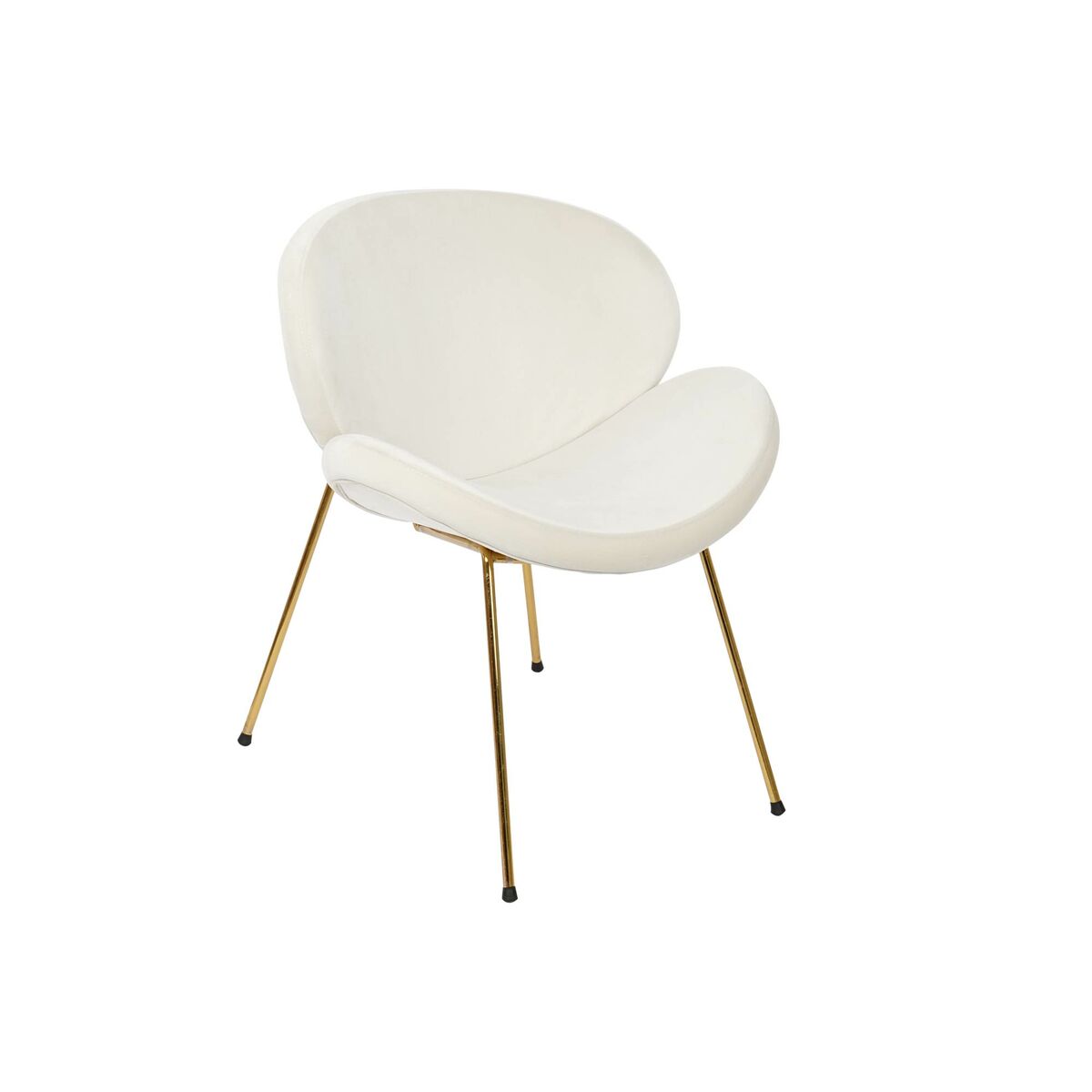 8424002047825 - Chair White Golden 63 x 57 x 73 cm