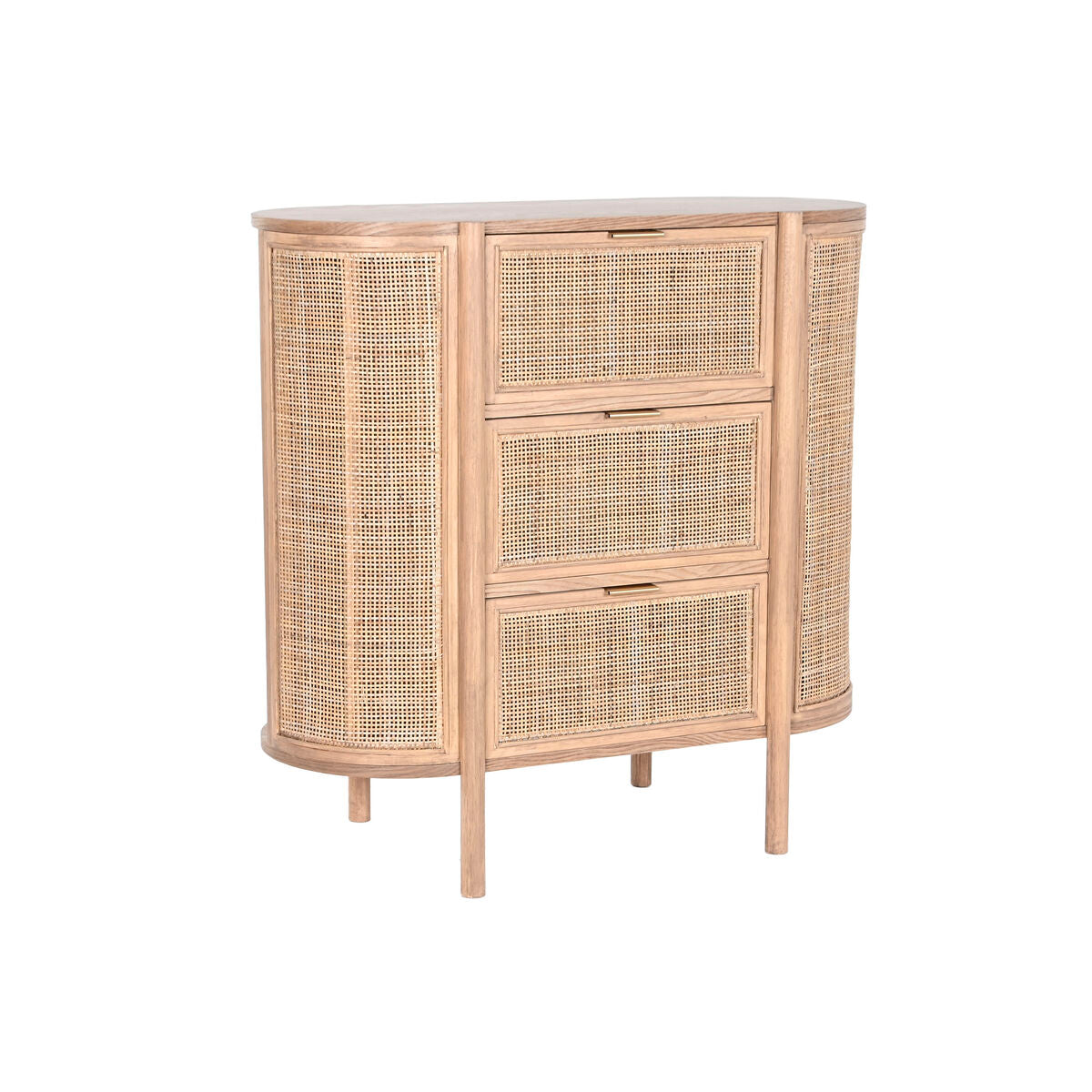 8424002086916 - Truhe der Schubladen zu Hause Esprit Naturkautschukholz modern 80 x 39 x 80 cm