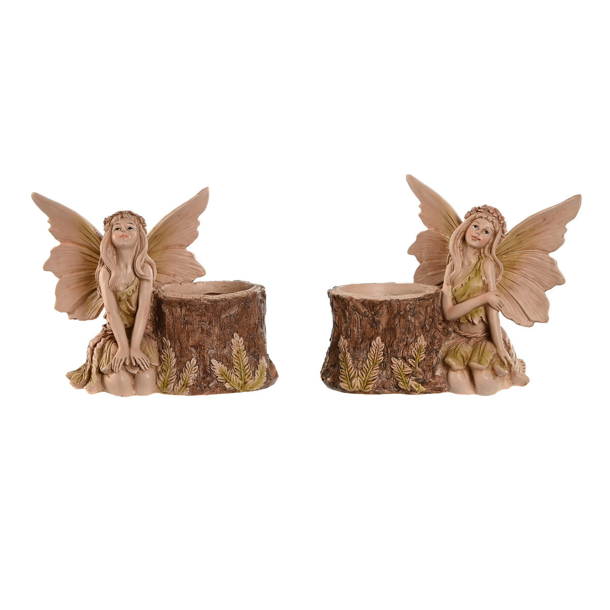 8424002104337 - Deko-Figur Braun Fee 18 x 10 x 15 cm (2 Stück) 8424002104337 - Deko-Figur Braun Fee 18 x 10 x 15 cm (2 Stück)
