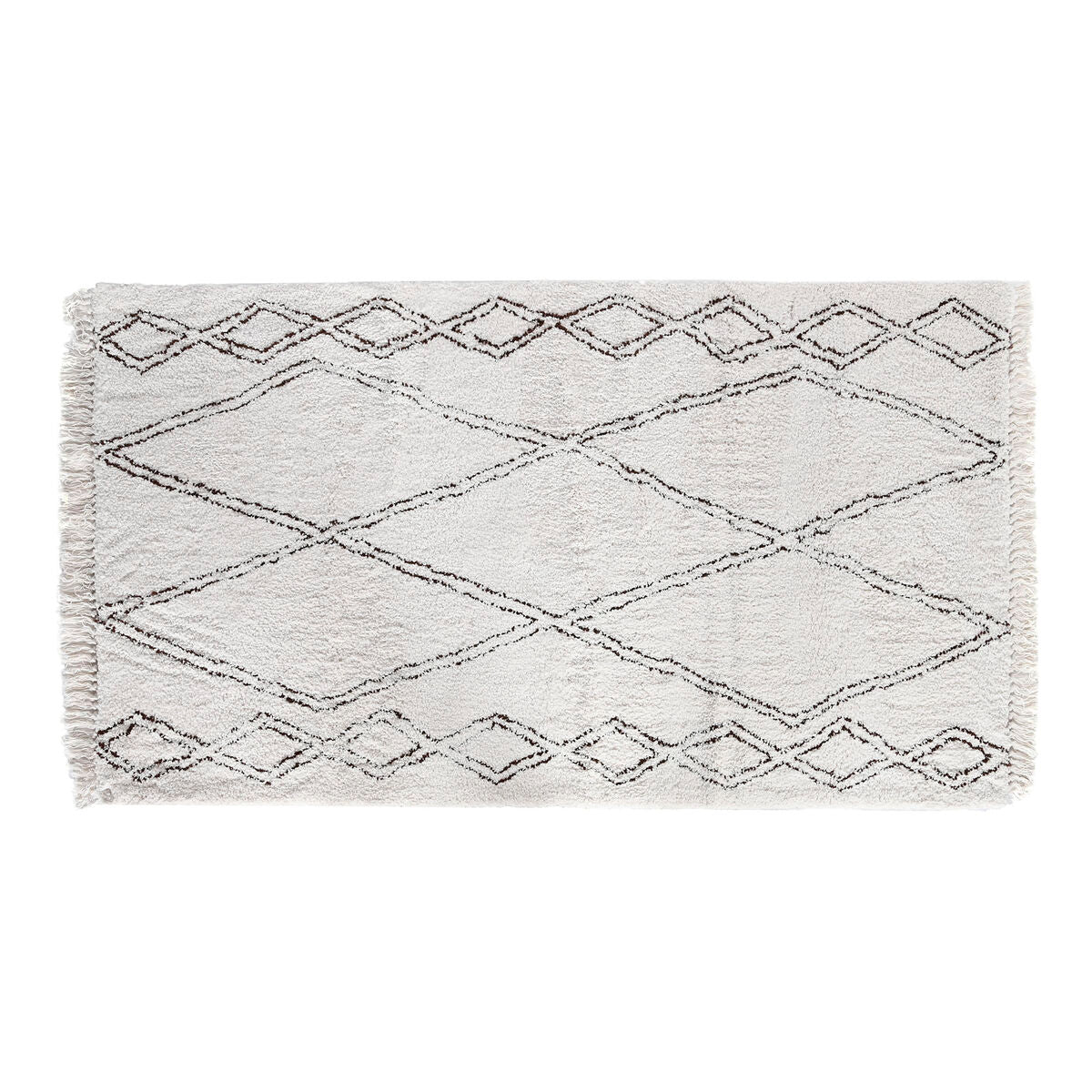 8424002105204 - Teppich nach Hause Esprit schwarzer Beige Boho 175 x 100 x 3 cm