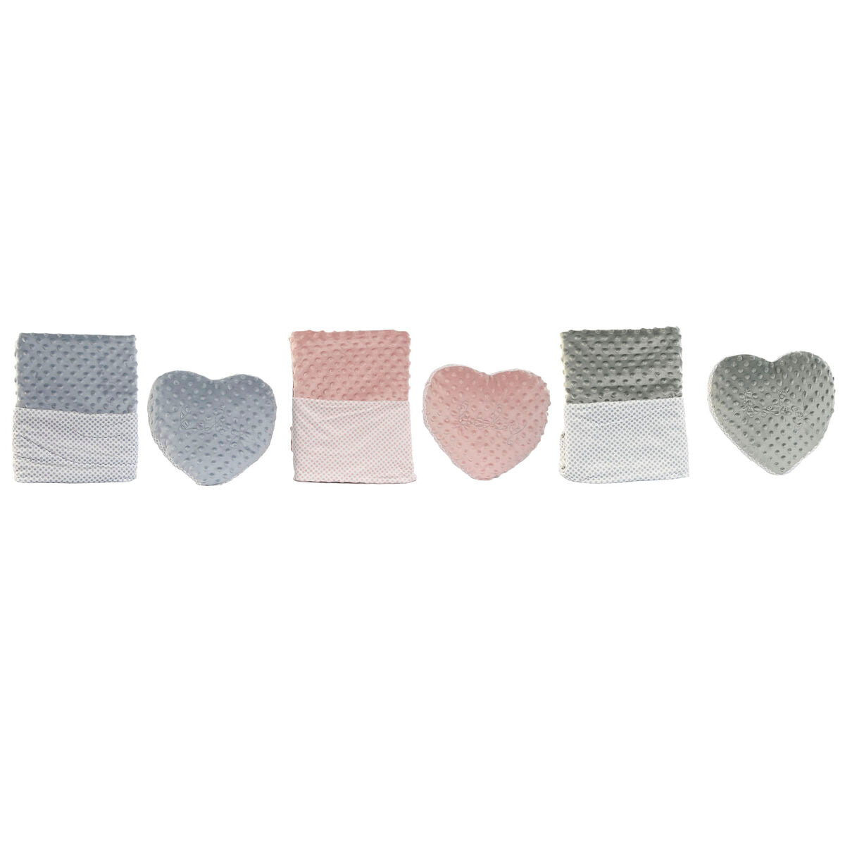 8424002106195 - Baby-Geschenk-Set Blau grün Rosa Polyester (3 Stück) 8424002106195 - Baby-Geschenk-Set Blau grün Rosa Polyester (3 Stück)