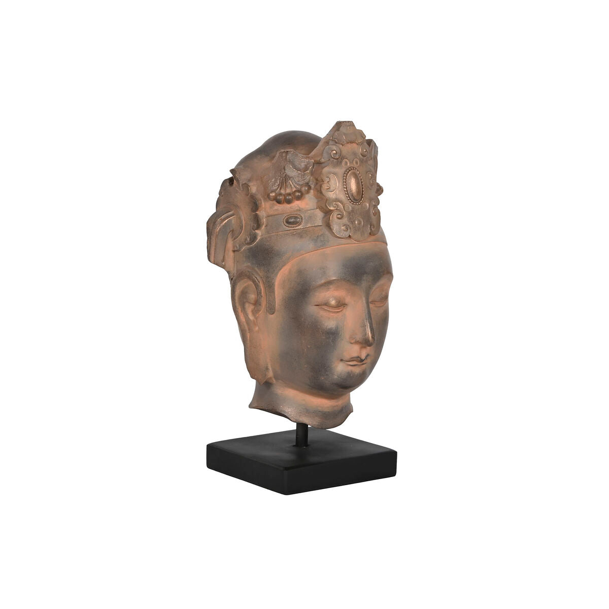 8424002106324 - Decorative Figure Brown Black Buddha Oriental 15 x 18 x 38 cm