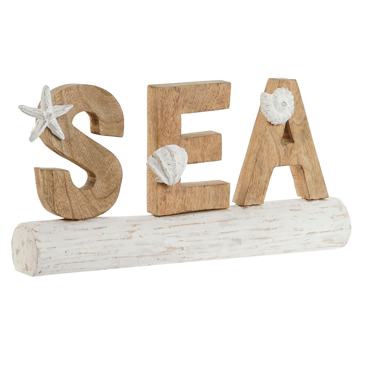 8424002110307 - Deko-Figur Sea Weiß natürlich Mediterraner 47 x 8 x 245 cm 8424002110307 - Deko-Figur Sea Weiß natürlich Mediterraner 47 x 8 x 245 cm