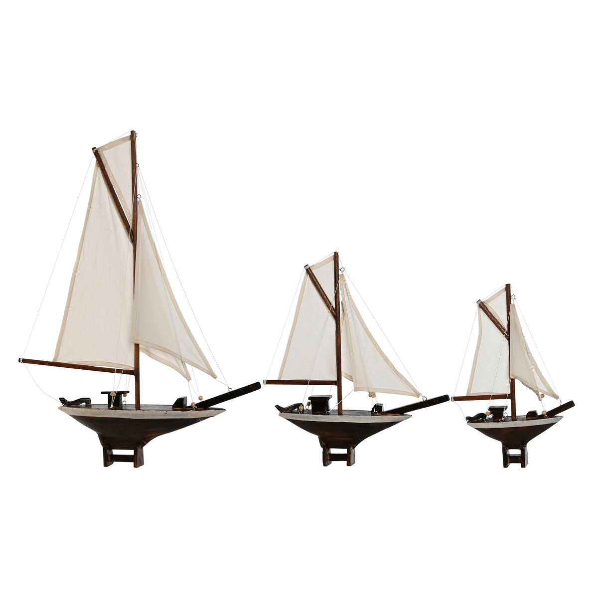 8424002113162 - Dekorative Figur Home Esprit Weißbraunes Mittelmeer 55 x 8 x 70 cm (3 Stücke)