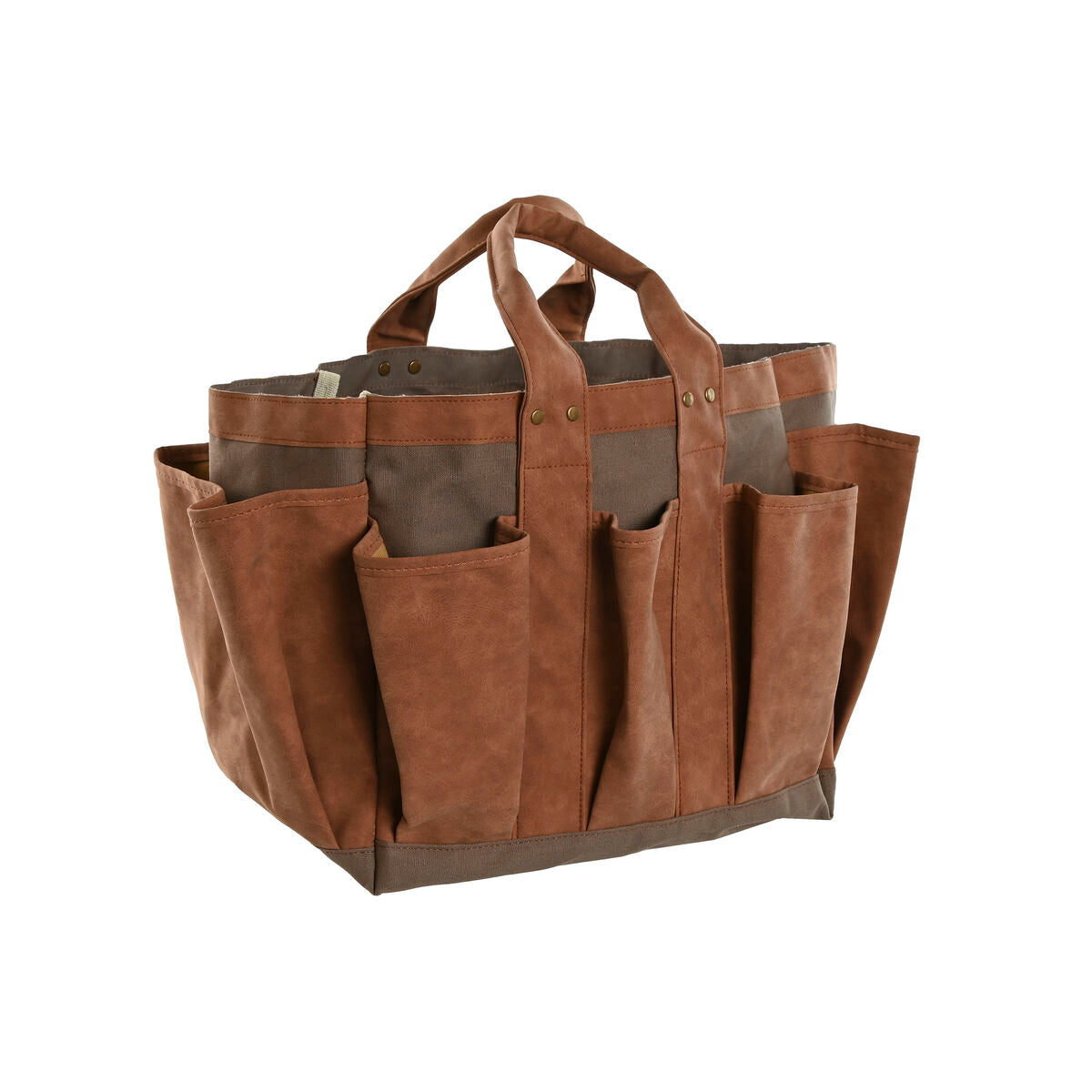 8424002114121 - Werkzeughalter Handtasche Garten Braun 47 x 18 x 27 cm 8424002114121 - Werkzeughalter Handtasche Garten Braun 47 x 18 x 27 cm