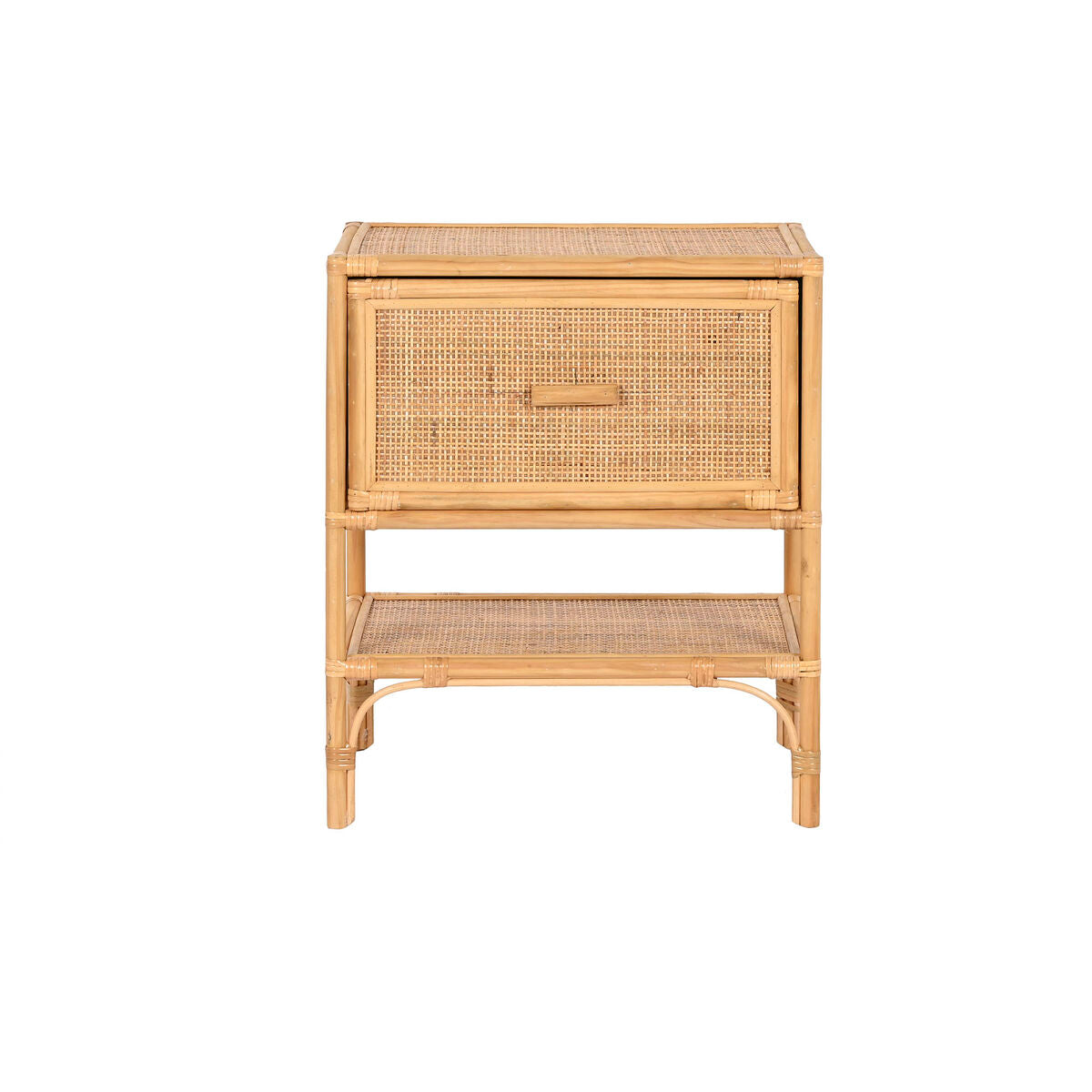 8424002115579 - Nachttisch Braun Rattan 47 x 30 x 55 cm