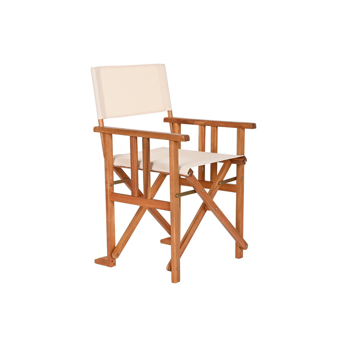 8424002116064 - Garden chair White Brown Acacia 52 x 53 x 87 cm