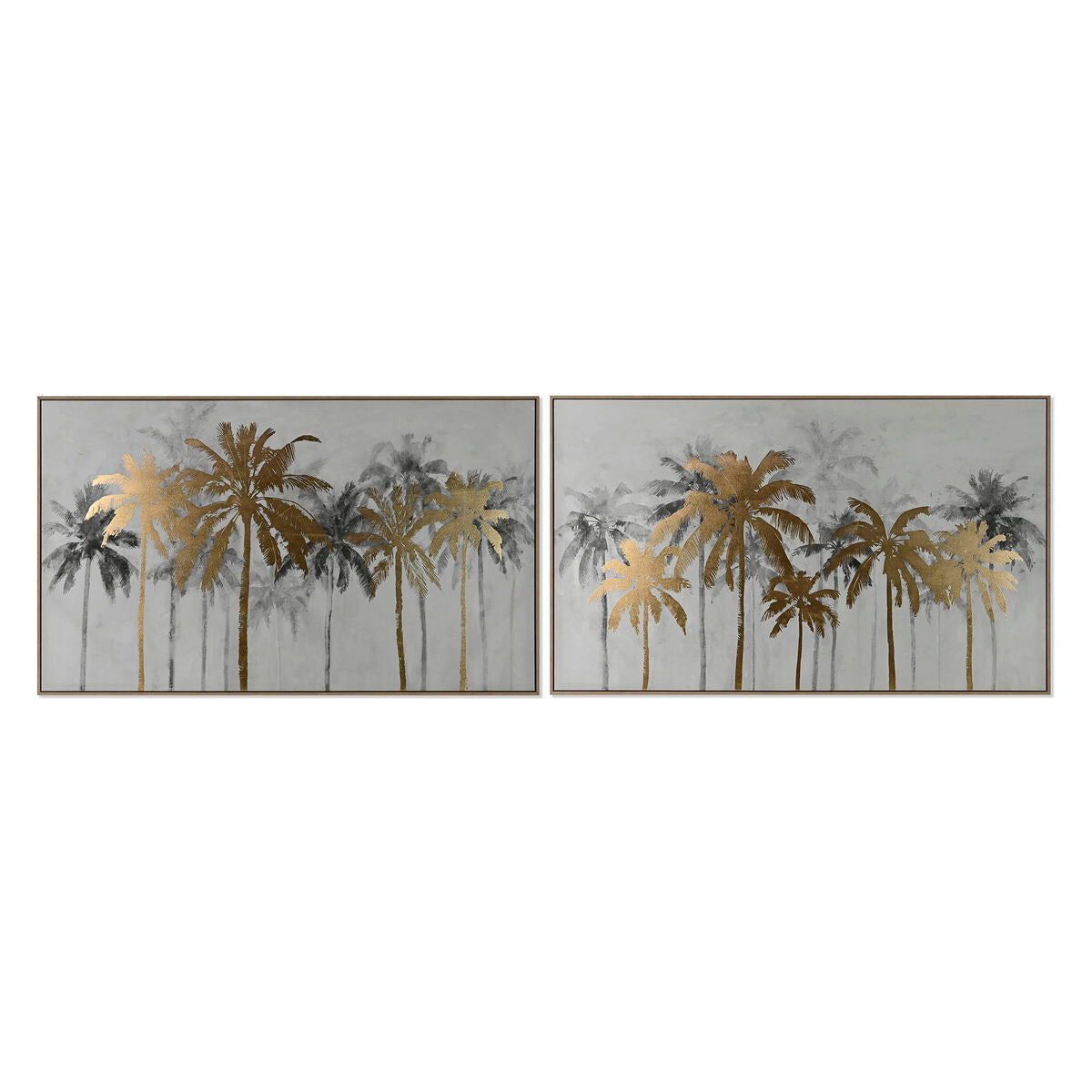 8424002117580 - Painting Palms Tropical 150 x 4 x 90 cm (2 Units)