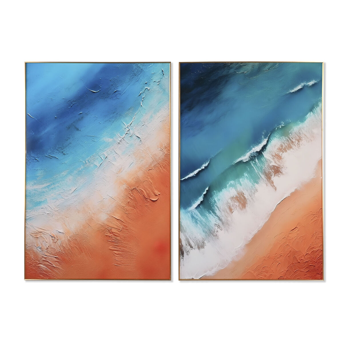 8424002118778 - Painting Modern Beach 80 x 3 x 120 cm (2 Units)