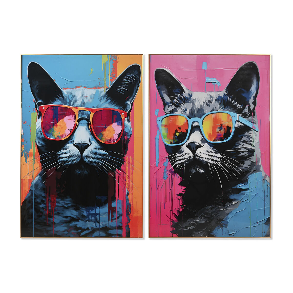 8424002118808 - Bild Moderne Katze 80 x 3 x 120 cm (2 Stück)