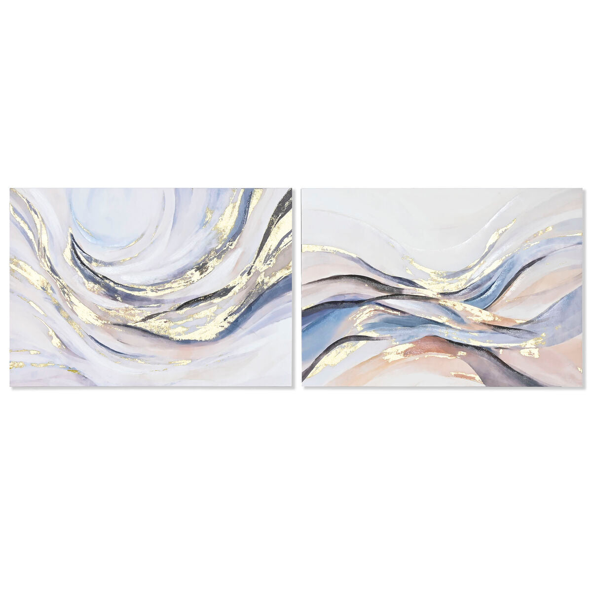 8424002119447 - Painting Abstract Modern With relief 100 x 37 x 70 cm (2 Units)