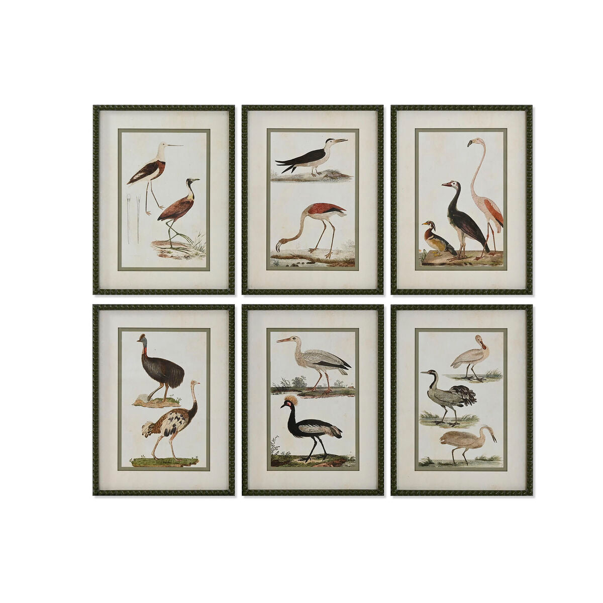 8424002120702 - Painting Birds Cottage 40 x 25 x 54 cm (6 Units)