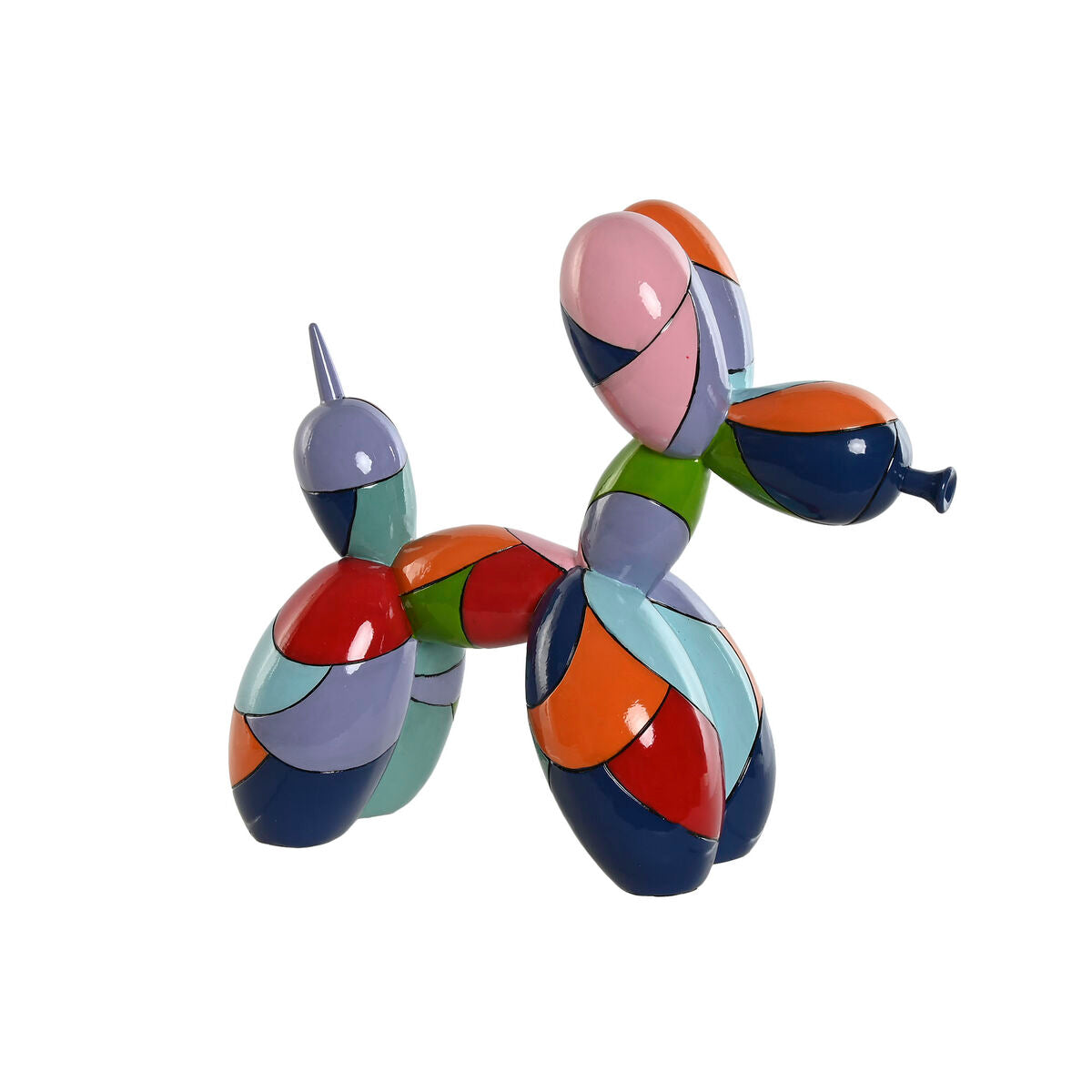 8424002128432 - Deko-Figur Bunt Hund 31 x 12 x 27 cm 8424002128432 - Deko-Figur Bunt Hund 31 x 12 x 27 cm