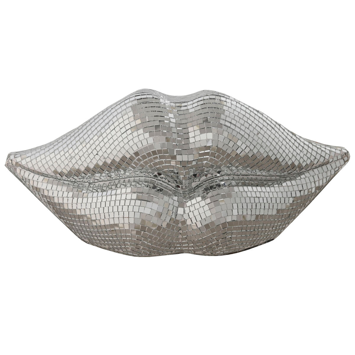 8424002128555 - Deko-Figur Silberfarben Lippen 33 x 11 x 14 cm 8424002128555 - Deko-Figur Silberfarben Lippen 33 x 11 x 14 cm