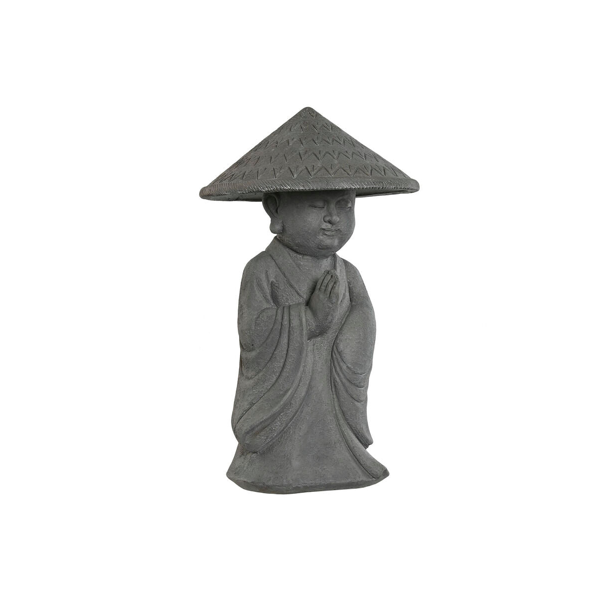 8424002128630 - Dekorative Figur Home Esprit Grey Monk Oriental 30 x 30 x 51 cm