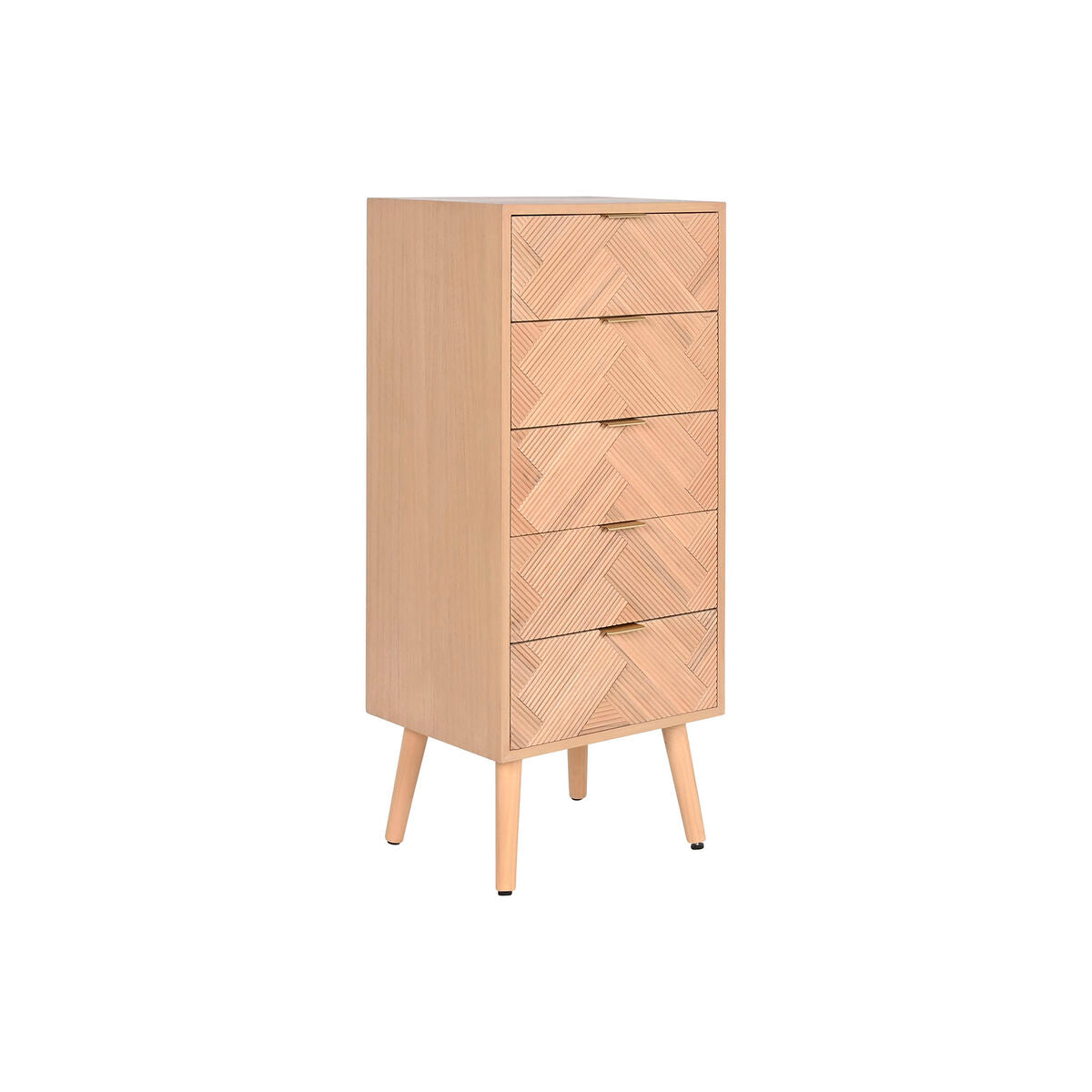 8424002128968 - Truhe der Schubladen nach Hause Esprit natürlicher Paolownia Holz MDF Holz 42 x 34 x 101 cm