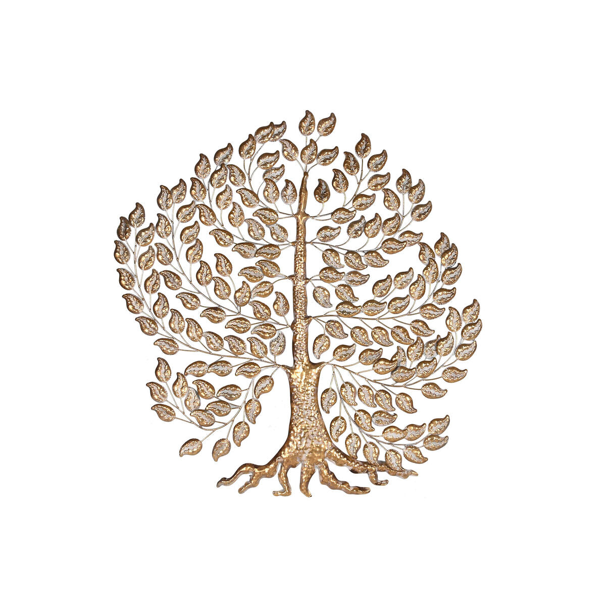 8424002130848 - Wanddekoration Gold Baum Cottage 120 x 15 x 121 cm