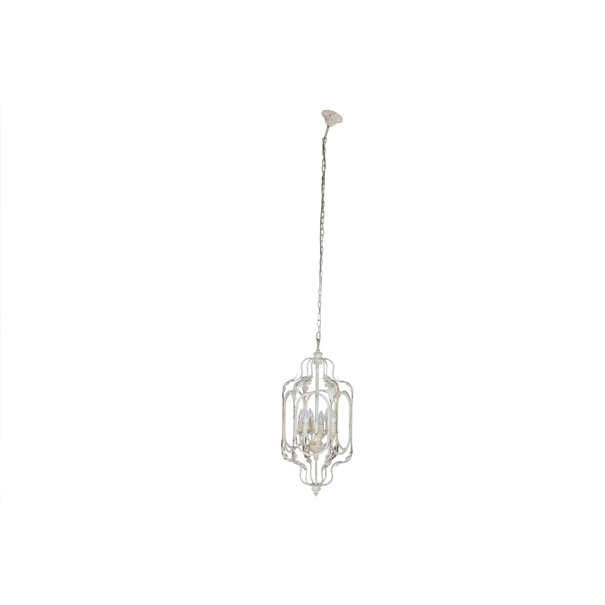 8424002132040 - Deckenleuchte Home Esprit Weißmetall 39 x 34 x 75 cm 8424002132040 - Deckenleuchte Home Esprit Weißmetall 39 x 34 x 75 cm