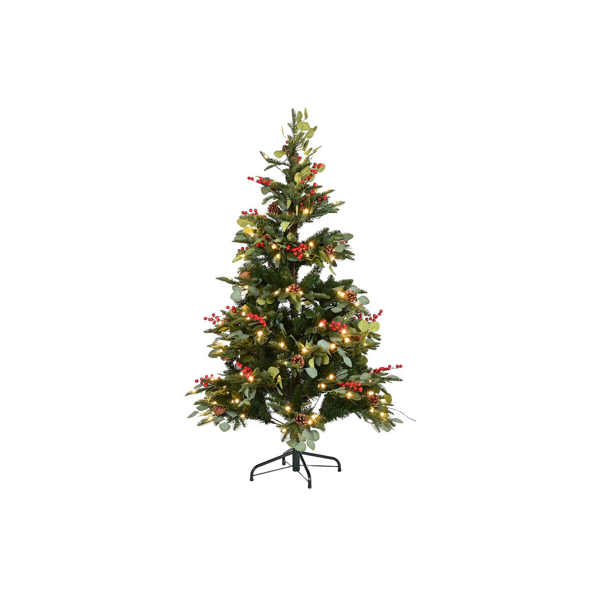 8424002143565 - Weihnachtsbaum zu Hause Esprit rotes grünes PVC -Metall 95 x 95 x 150 cm 8424002143565 - Weihnachtsbaum zu Hause Esprit rotes grünes PVC -Metall 95 x 95 x 150 cm