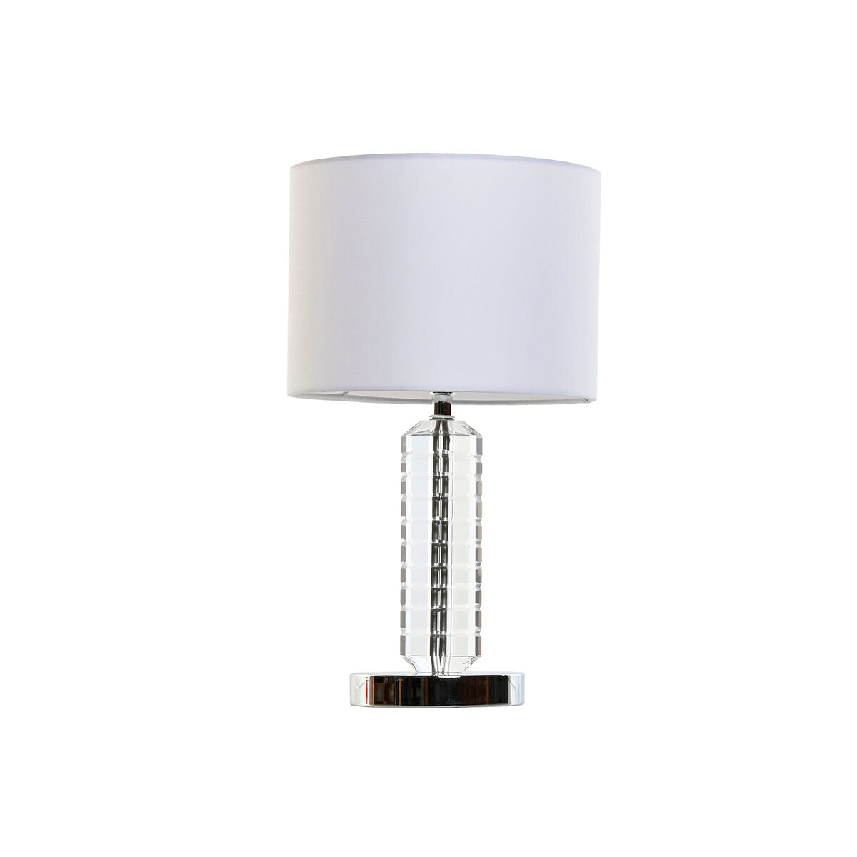 8424002145927 - Schreibtischlampe Home Esprit Weißkristall 50 W 220 V 25 x 25 x 42 cm