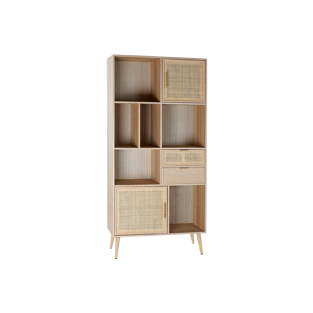 8424002146092 - Regale Haus Esprit natürlicher Paolownia Holz MDF Holz 90 x 37 x 189 cm