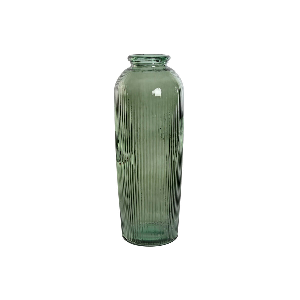 8424002149284 - Vase grün Recyceltes Glas 30 x 30 x 72 cm