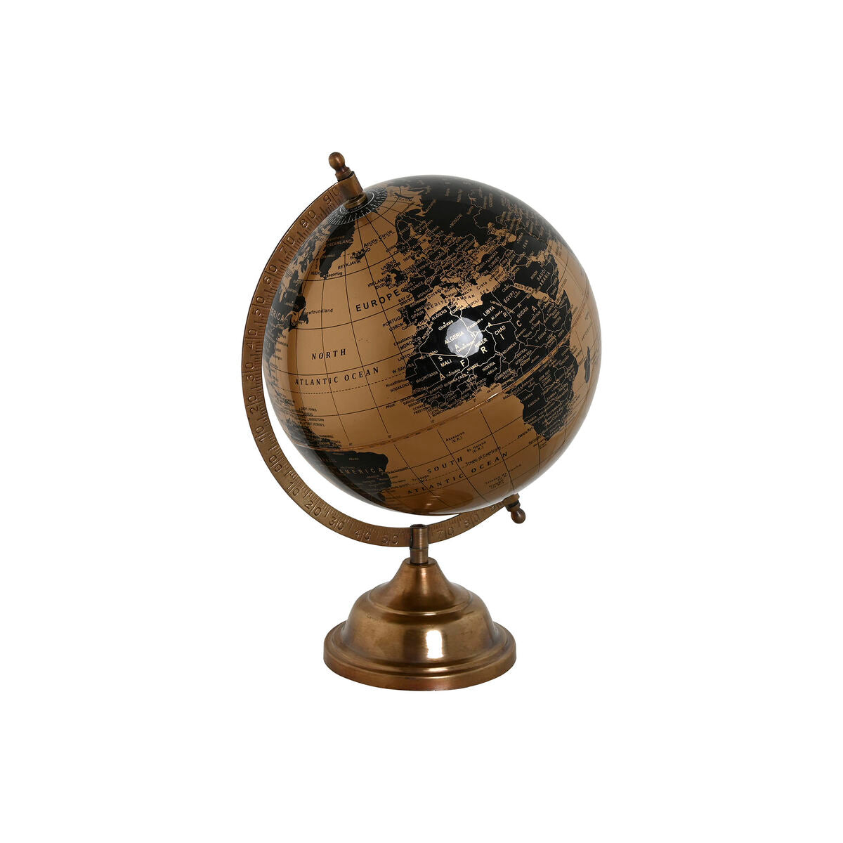 8424002149864 - Terraqueo-Globus Schwarz Gold 20 x 20 x 32 cm 8424002149864 - Terraqueo-Globus Schwarz Gold 20 x 20 x 32 cm