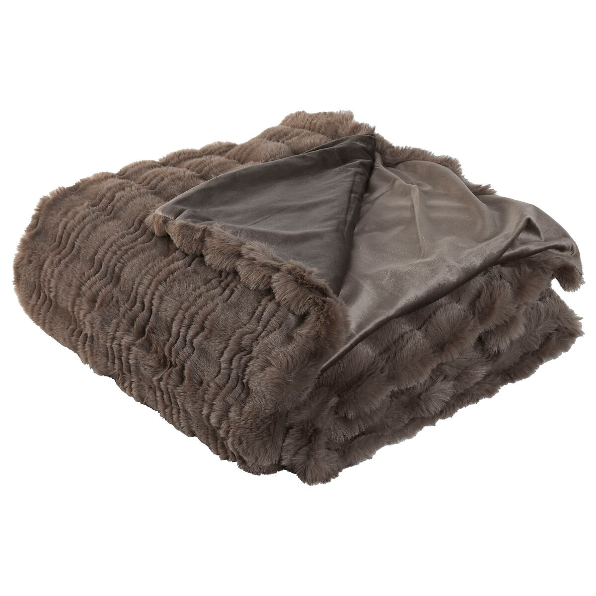 8424002154707 - Decke Home Esprit Brown 220 x 240 x 1 cm