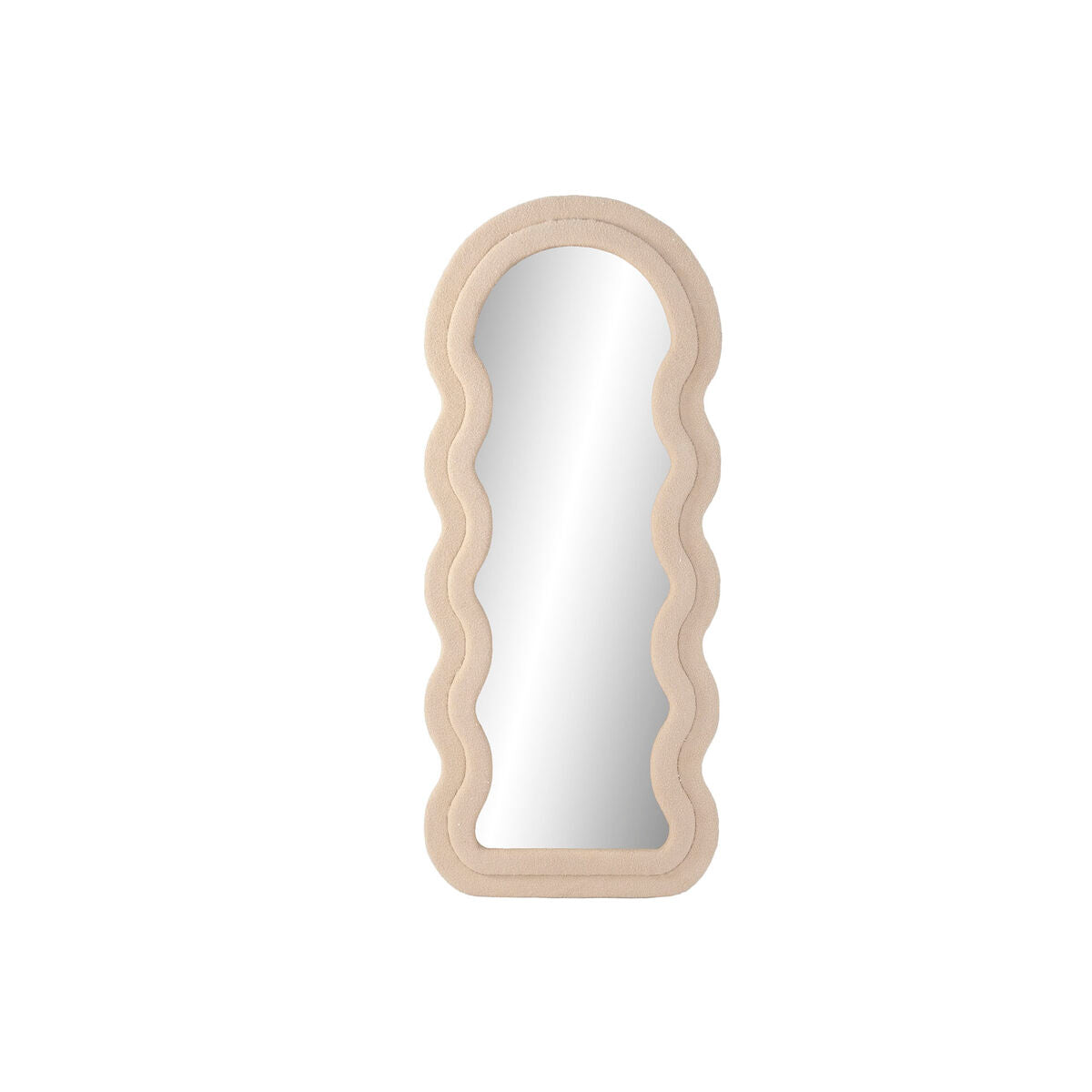8424002156640 - Wandspiegel Home Esprit weiße Wellen Samt Scandi 75 x 4 x 177 cm 8424002156640 - Wandspiegel Home Esprit weiße Wellen Samt Scandi 75 x 4 x 177 cm