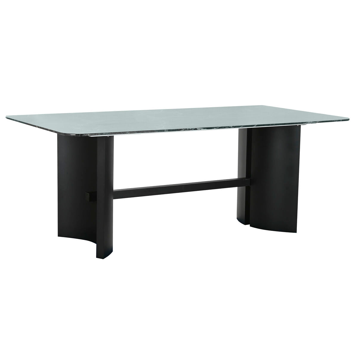 8424002159122 - Esstisch zu Hause Esprit Schwarzes grünes Metall mit 200 x 100 x 76 cm 8424002159122 - Esstisch zu Hause Esprit Schwarzes grünes Metall mit 200 x 100 x 76 cm