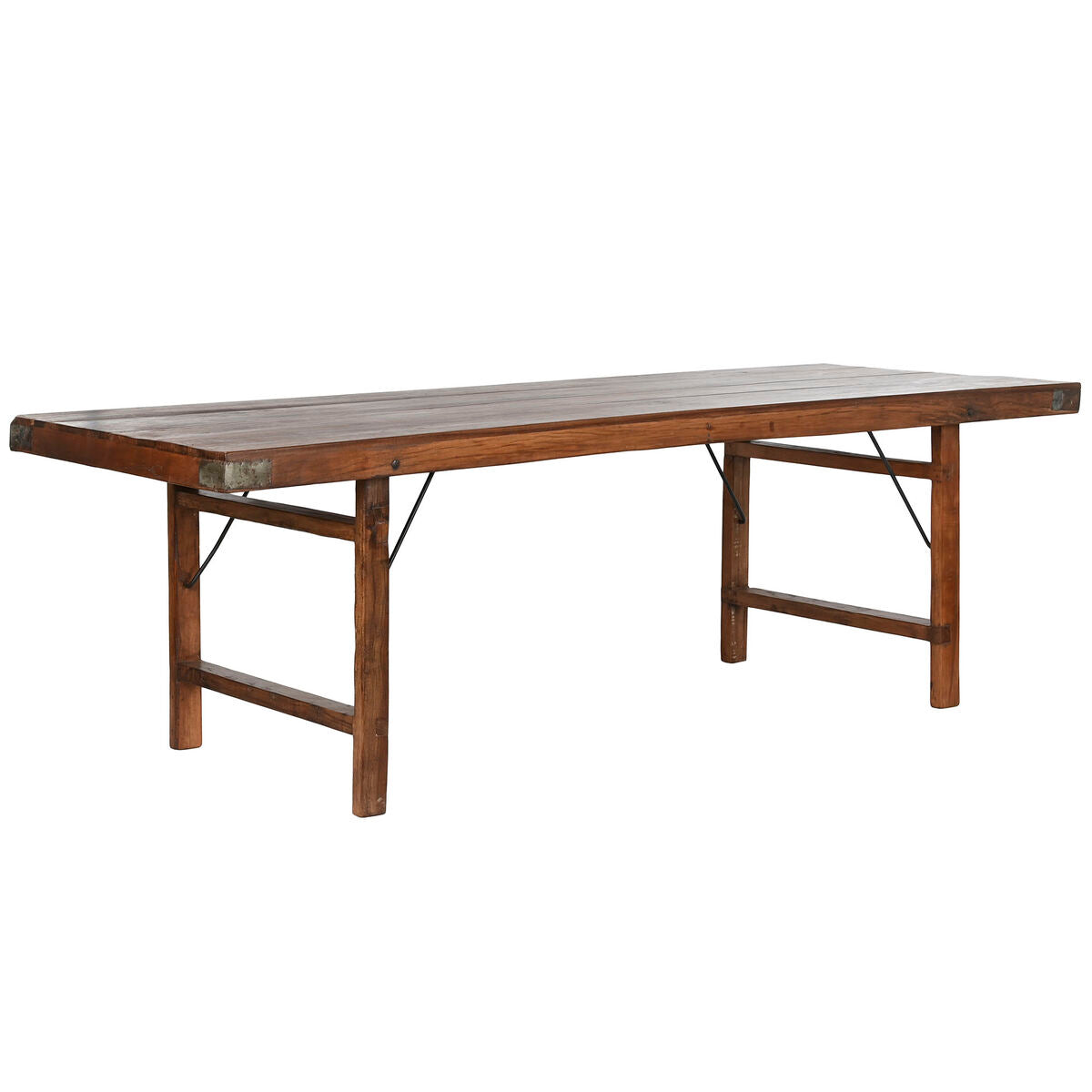 8424002165345 - Klapptisch Home Esprit natürliches recyceltes Holz 240 x 90 x 77 cm