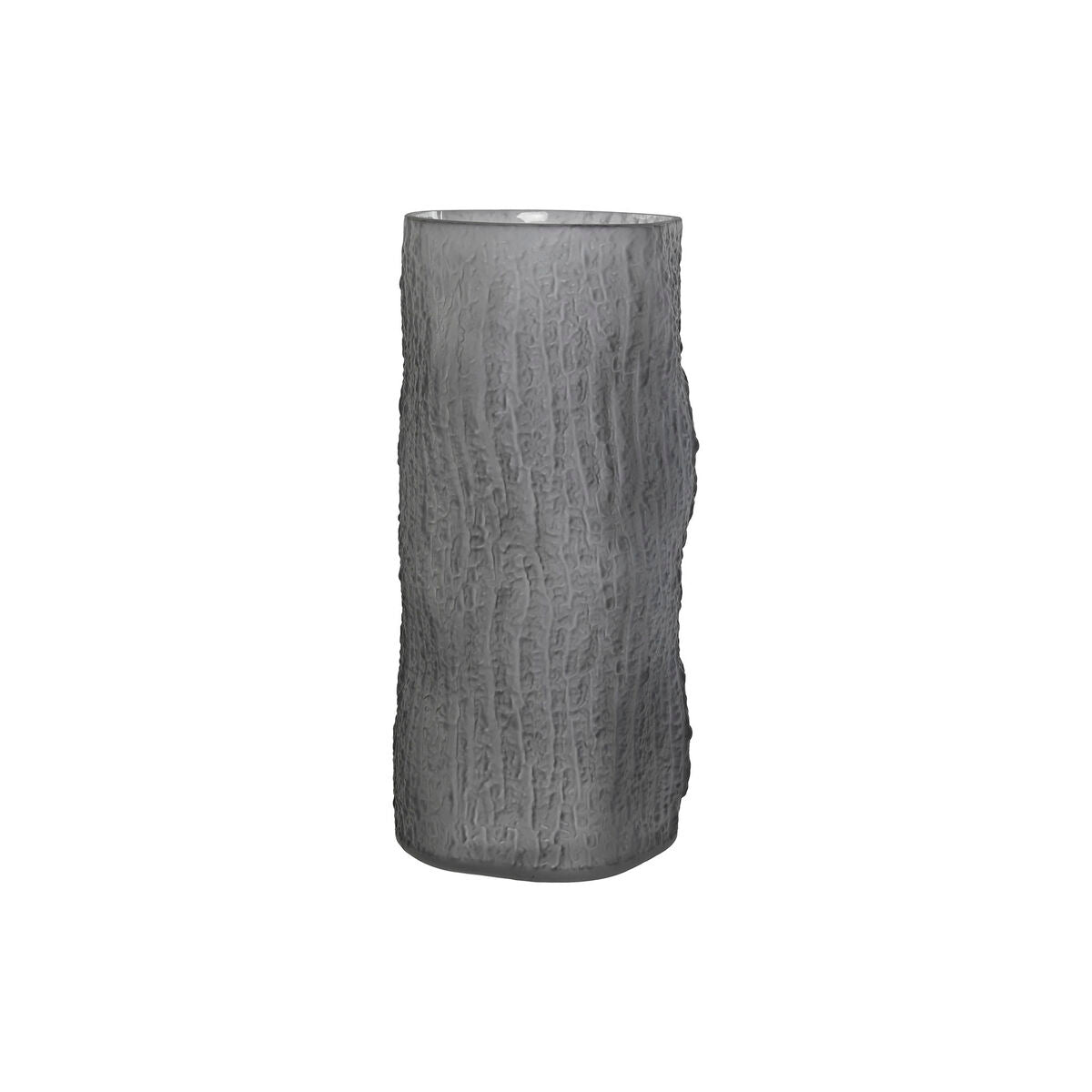 8424002177423 - Vase Grau Kristall Moderne 14 x 14 x 315 cm 8424002177423 - Vase Grau Kristall Moderne 14 x 14 x 315 cm