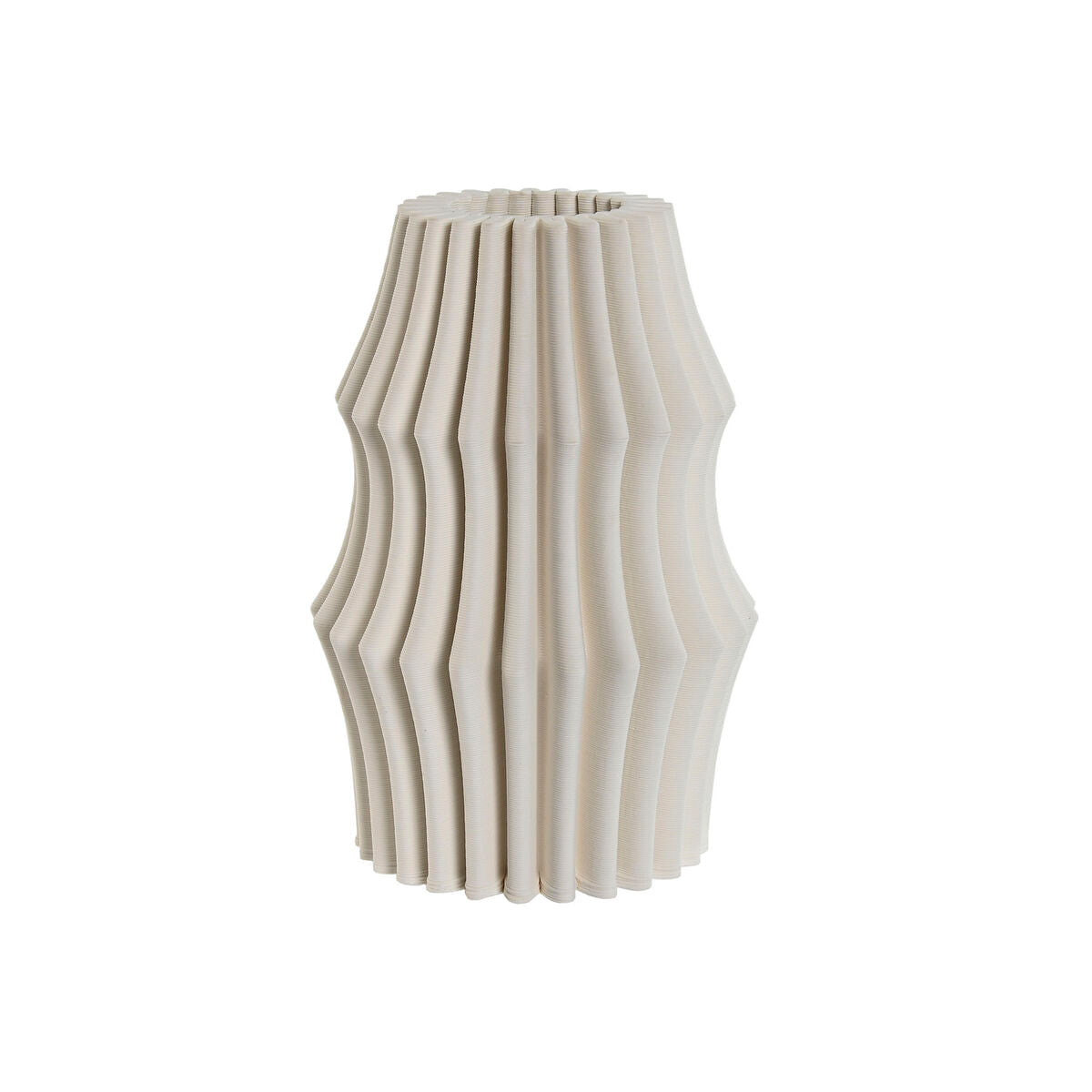 8424002178406 - Vase Home Esprit White Stoneware modern 15 x 15 x 225 cm