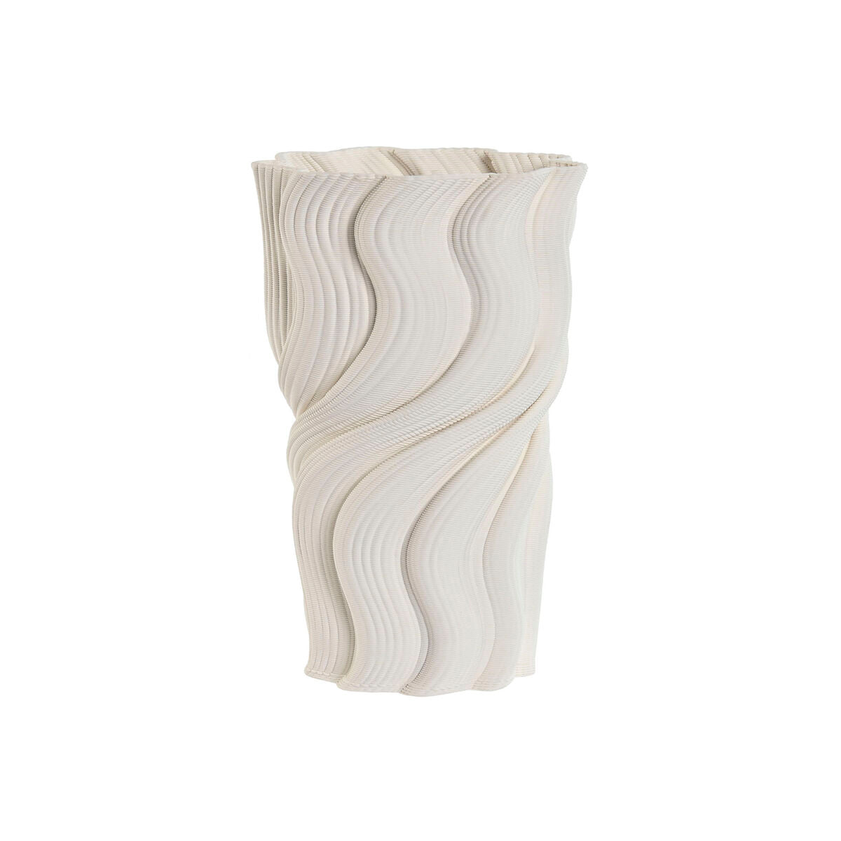 8424002178451 - Vase Home Esprit White Stoneware Modern 16 x 16 x 26 cm 8424002178451 - Vase Home Esprit White Stoneware Modern 16 x 16 x 26 cm