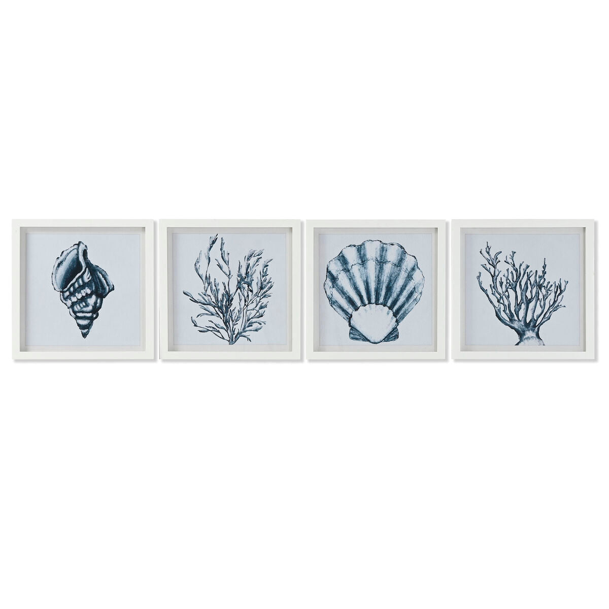 8424002180447 - Gemälde nach Hause Esprit Blue White Mediterranean 35 x 2 x 35 cm (4 Einheiten) 8424002180447 - Gemälde nach Hause Esprit Blue White Mediterranean 35 x 2 x 35 cm (4 Einheiten)