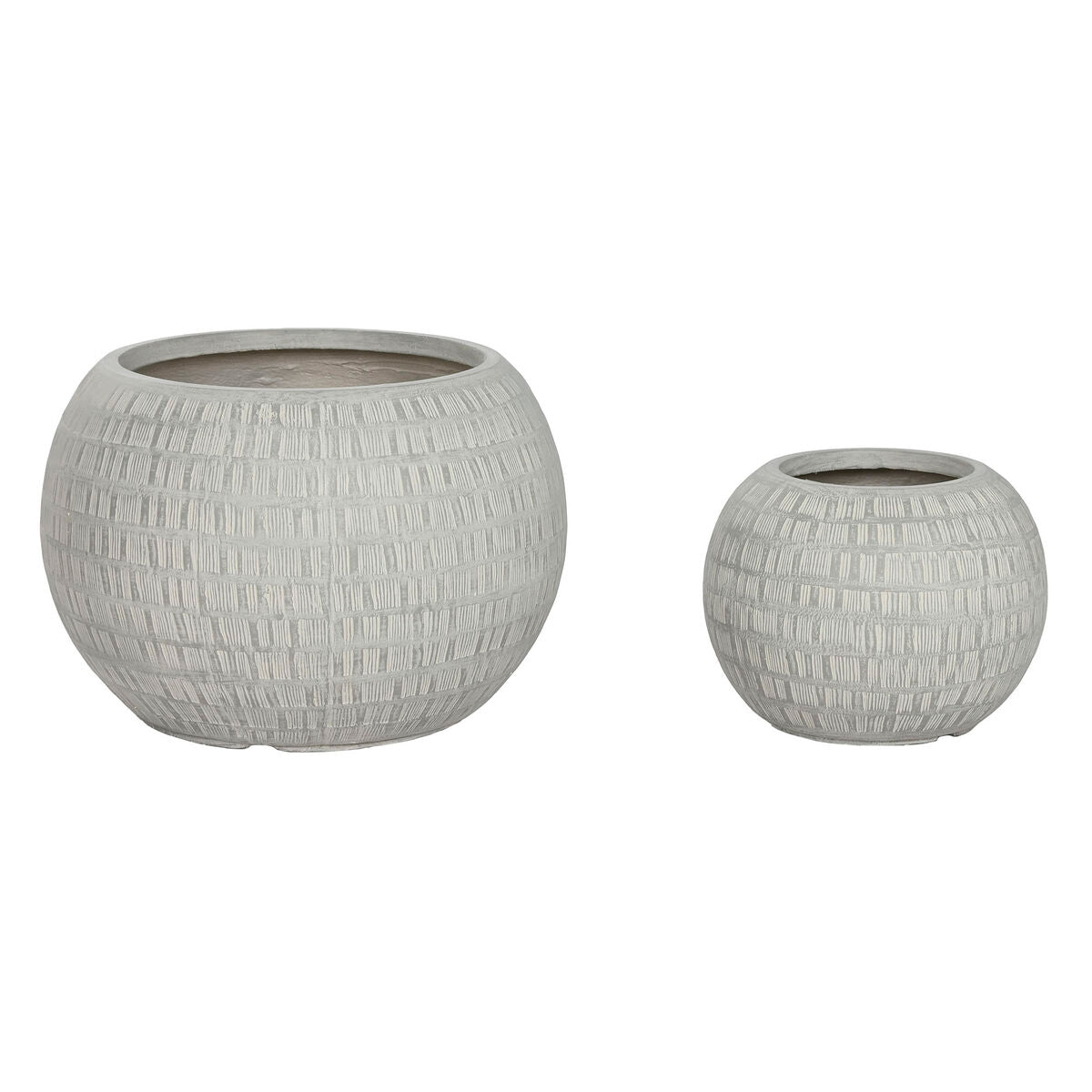 8424002182335 - Blumentopf Grau Magnesium 55 x 55 x 38 cm (2 Stücke) 8424002182335 - Blumentopf Grau Magnesium 55 x 55 x 38 cm (2 Stücke)
