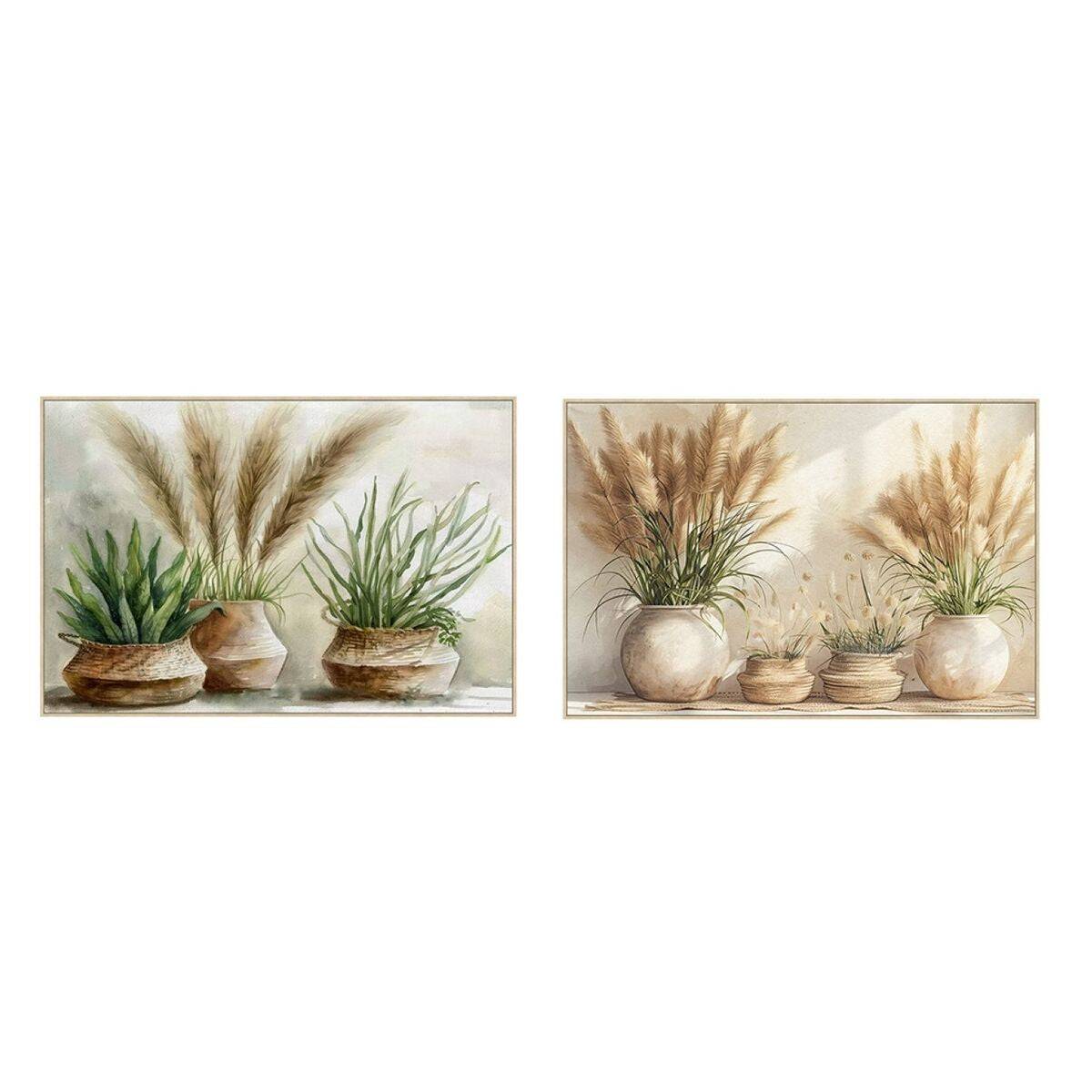 8424002186654 - Bild grün Beige Blumentopf Cottage 123 x 45 x 83 cm (2 Stück) 8424002186654 - Bild grün Beige Blumentopf Cottage 123 x 45 x 83 cm (2 Stück)