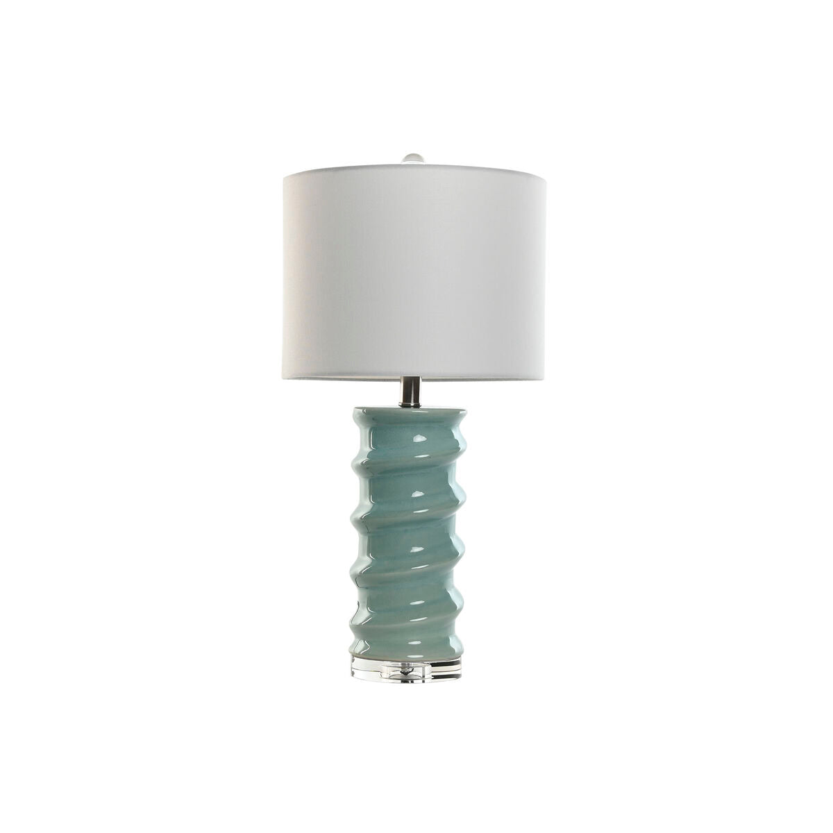 8424002188382 - Schreibtischlampe Home Esprit White Sky Blue 50 W 220 V
