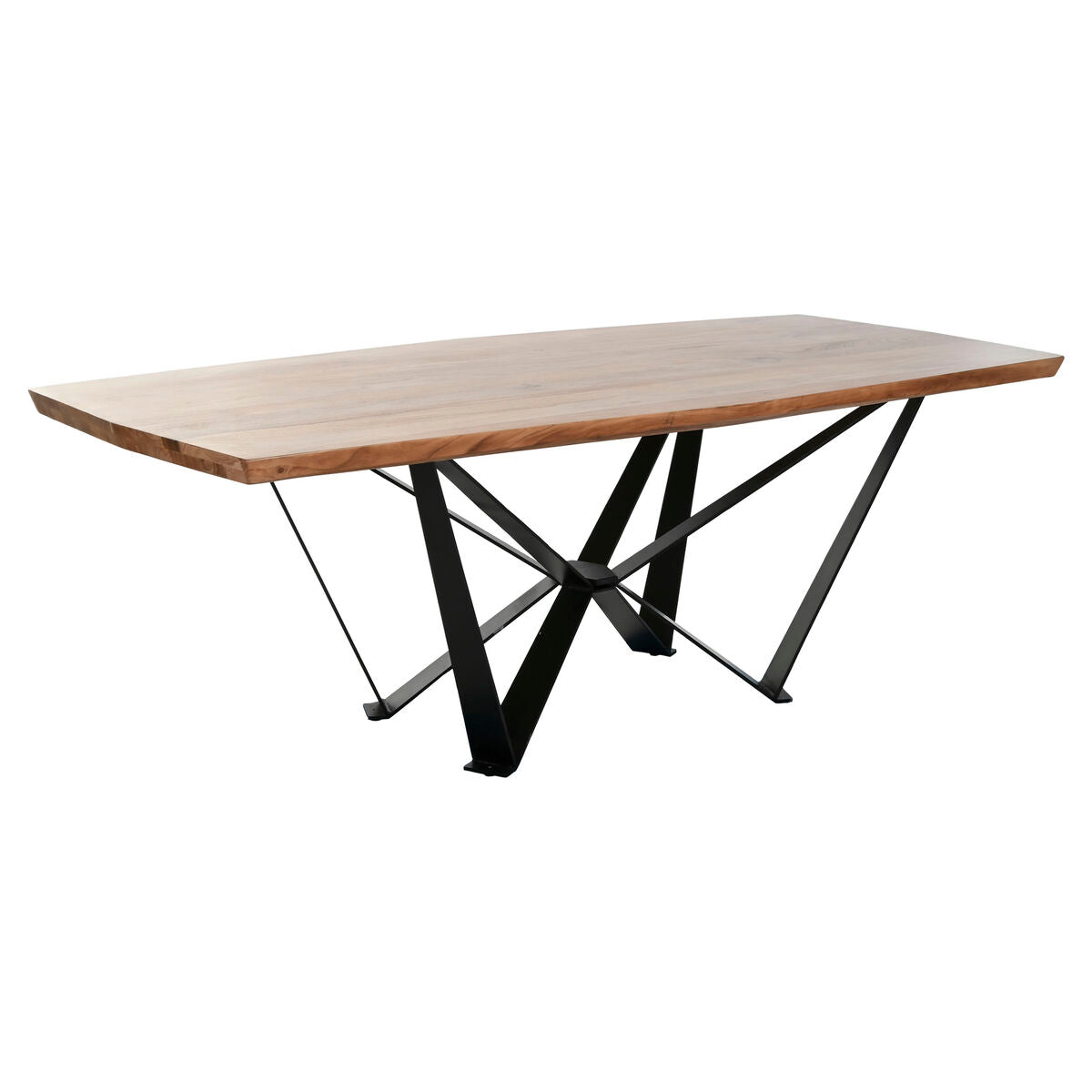 8424002194604 - Esstisch Metall Akazienholz 220 x 100 x 76 cm 8424002194604 - Esstisch Metall Akazienholz 220 x 100 x 76 cm
