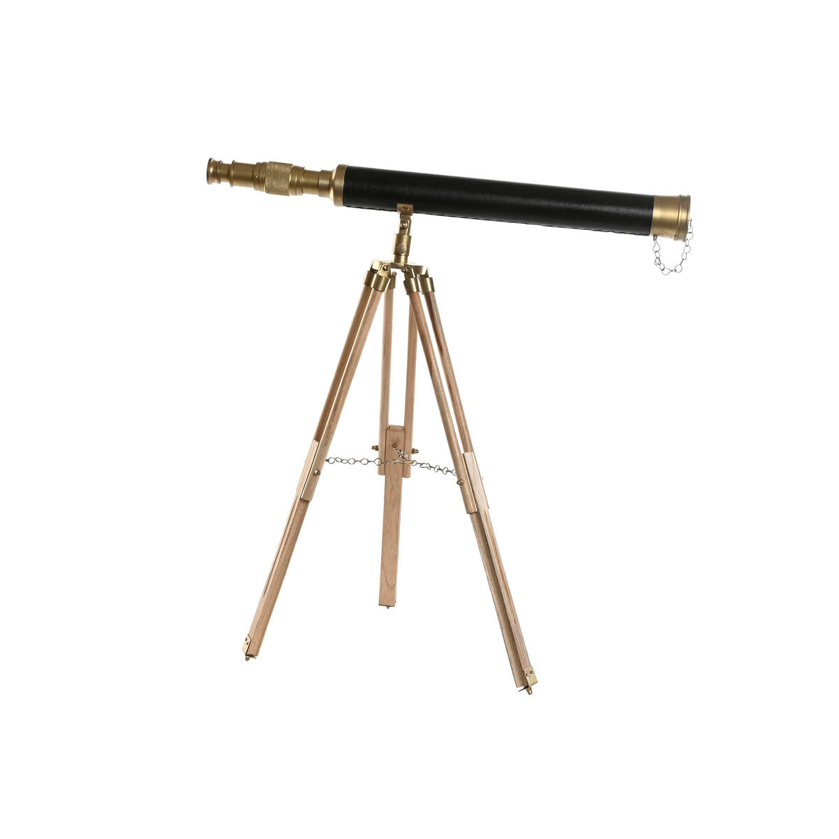 8424002196547 - Deko-Figur Braun Gold Vintage Teleskop 63 x 40 x 70 cm 8424002196547 - Deko-Figur Braun Gold Vintage Teleskop 63 x 40 x 70 cm