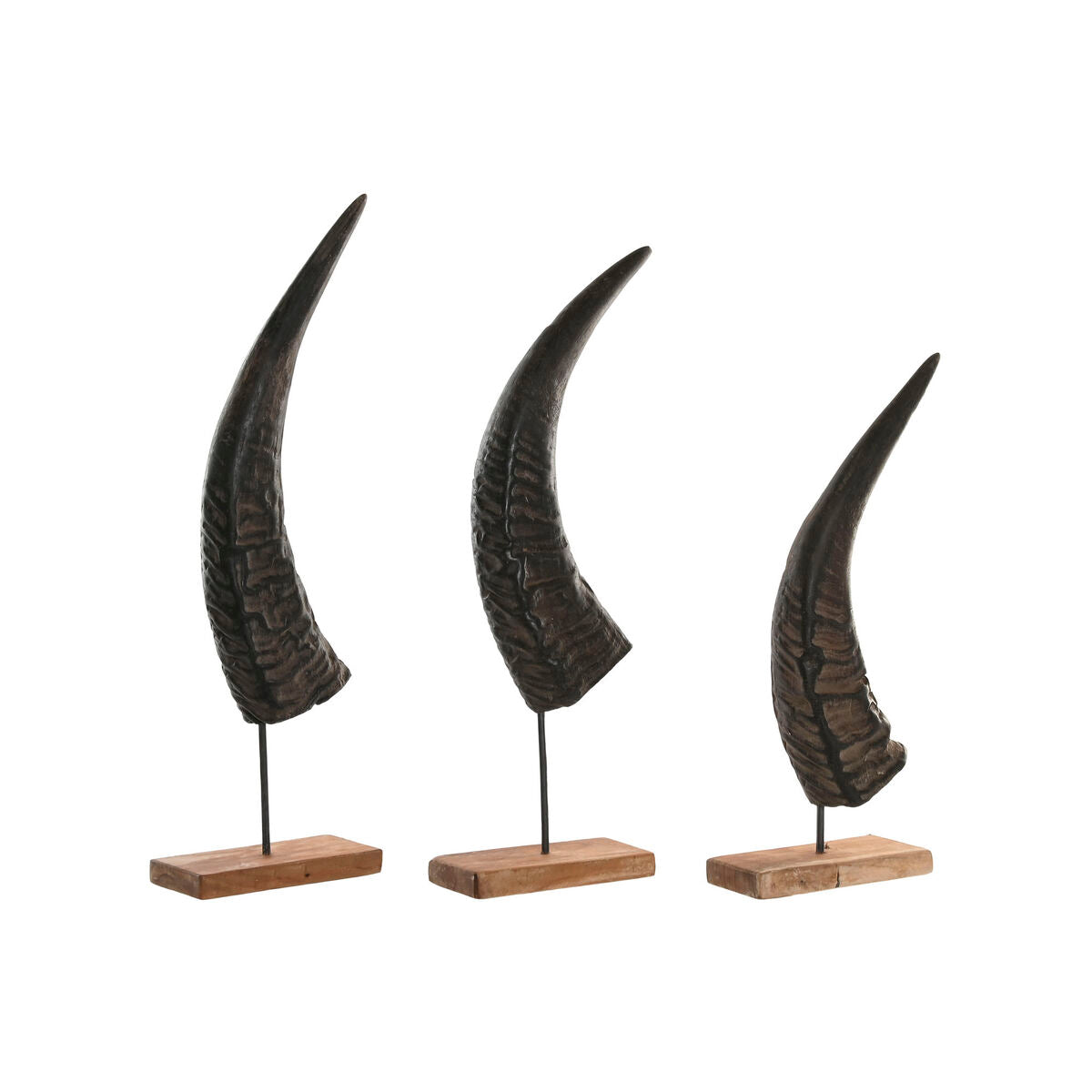 8424002201005 - Deko-Figur Schwarz natürlich 20 x 11 x 65 cm