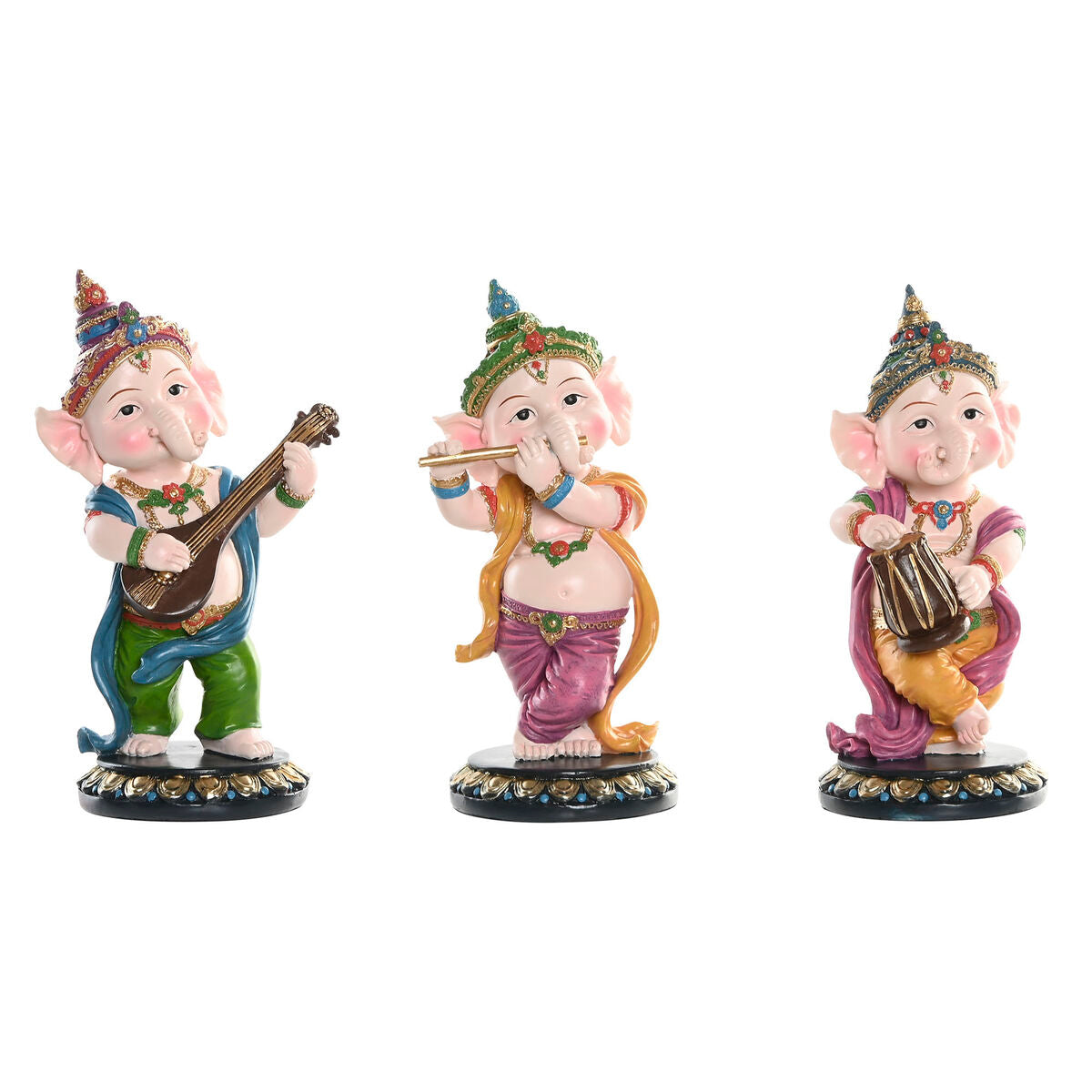 8424002205133 - Deko-Figur Bunt Musiker Indianer 9 x 9 x 20 cm (3 Stück) 8424002205133 - Deko-Figur Bunt Musiker Indianer 9 x 9 x 20 cm (3 Stück)